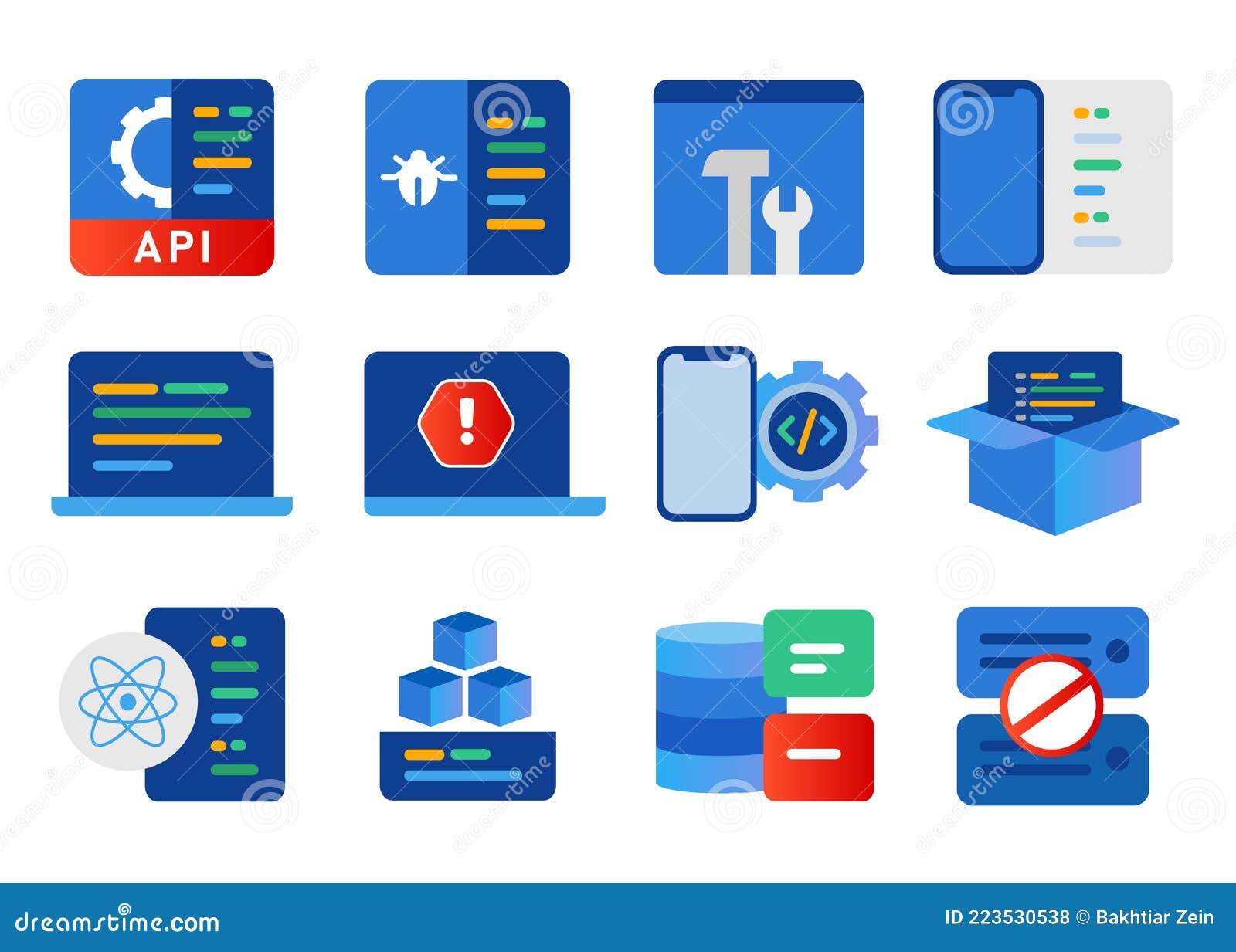 software development modern api application programming interface react microservices package container compile code