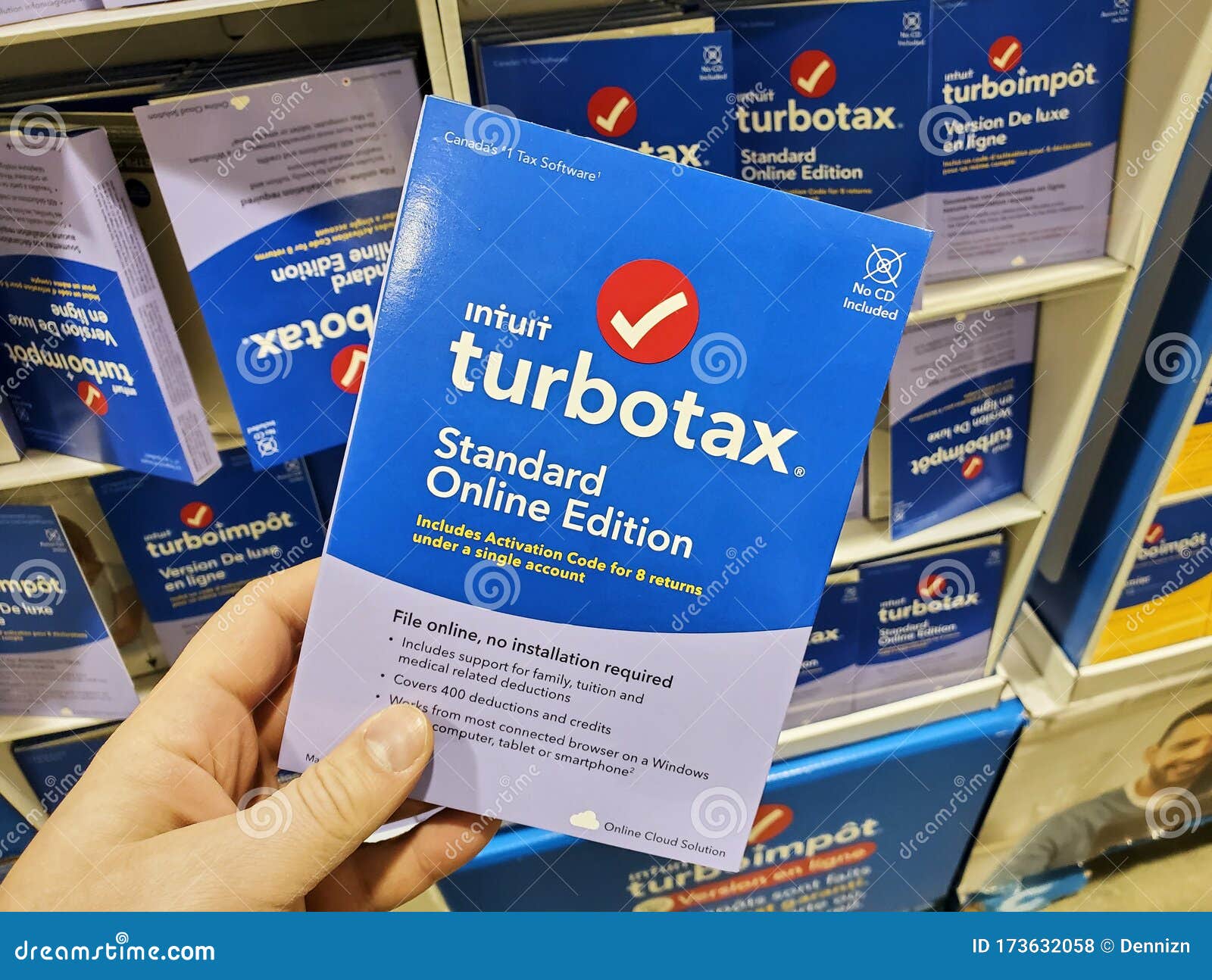 Software Turbotax Standard Online Edition En CD Y Caja De Licencias