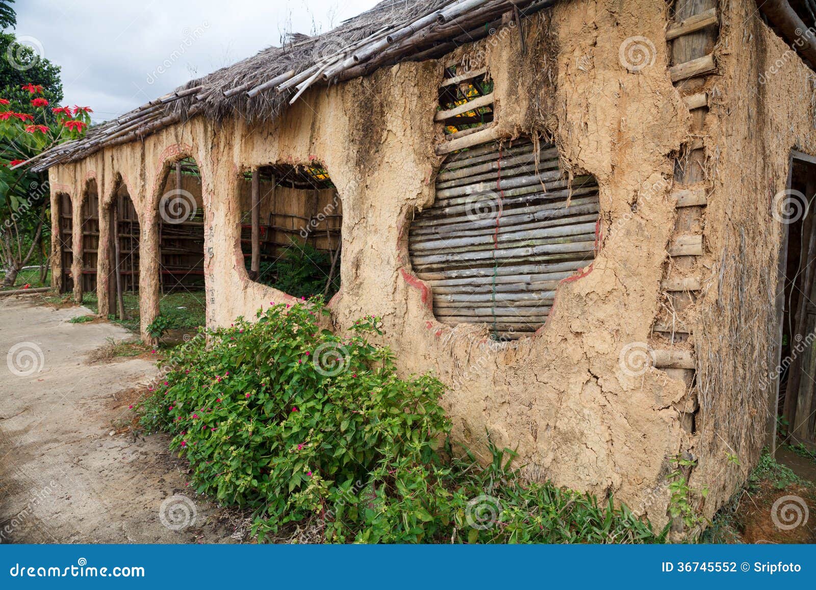 Soil house stock photo. Image of beautiful, building 36745552