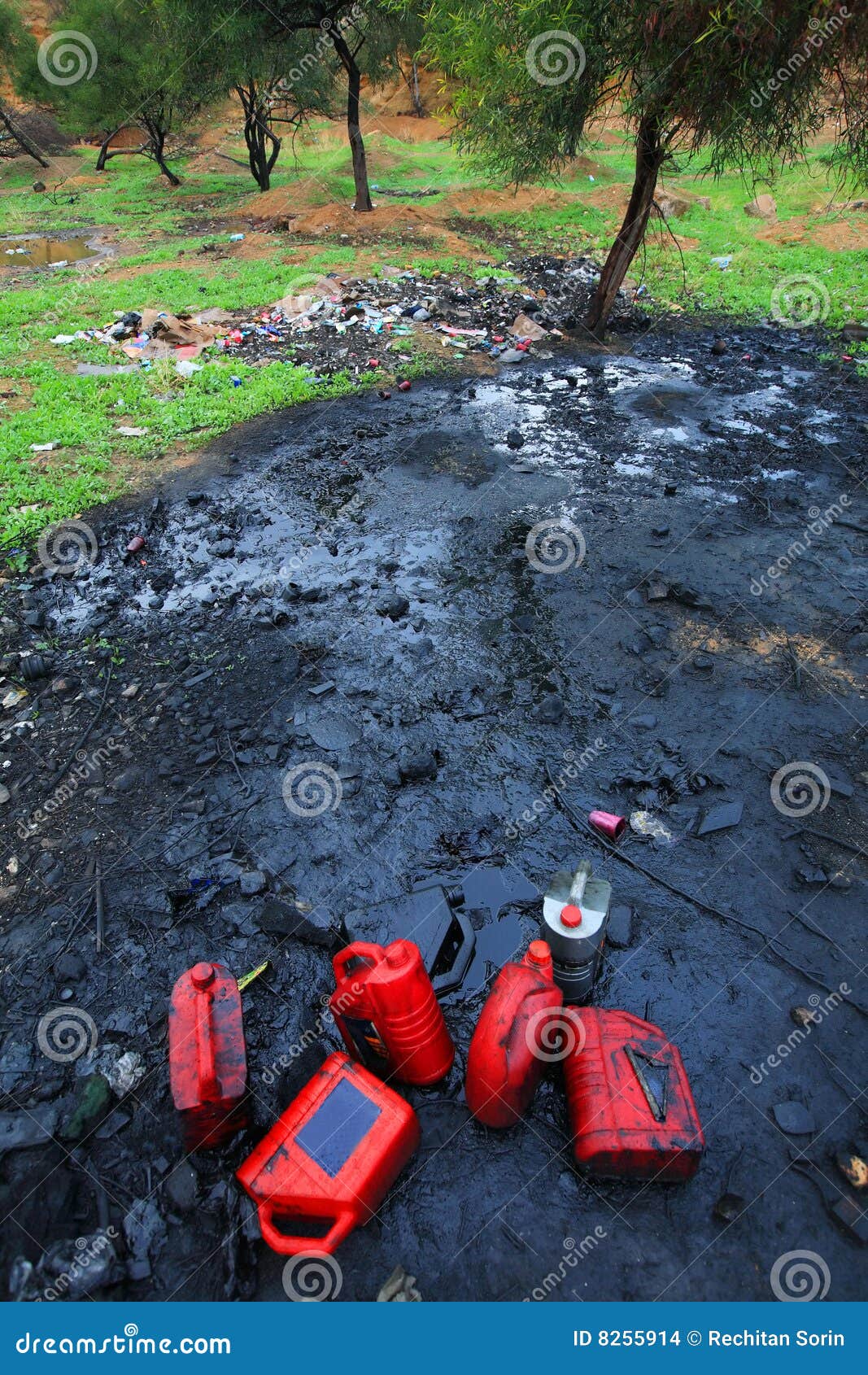 Soil Pollution Stock Images - Image: 8255914