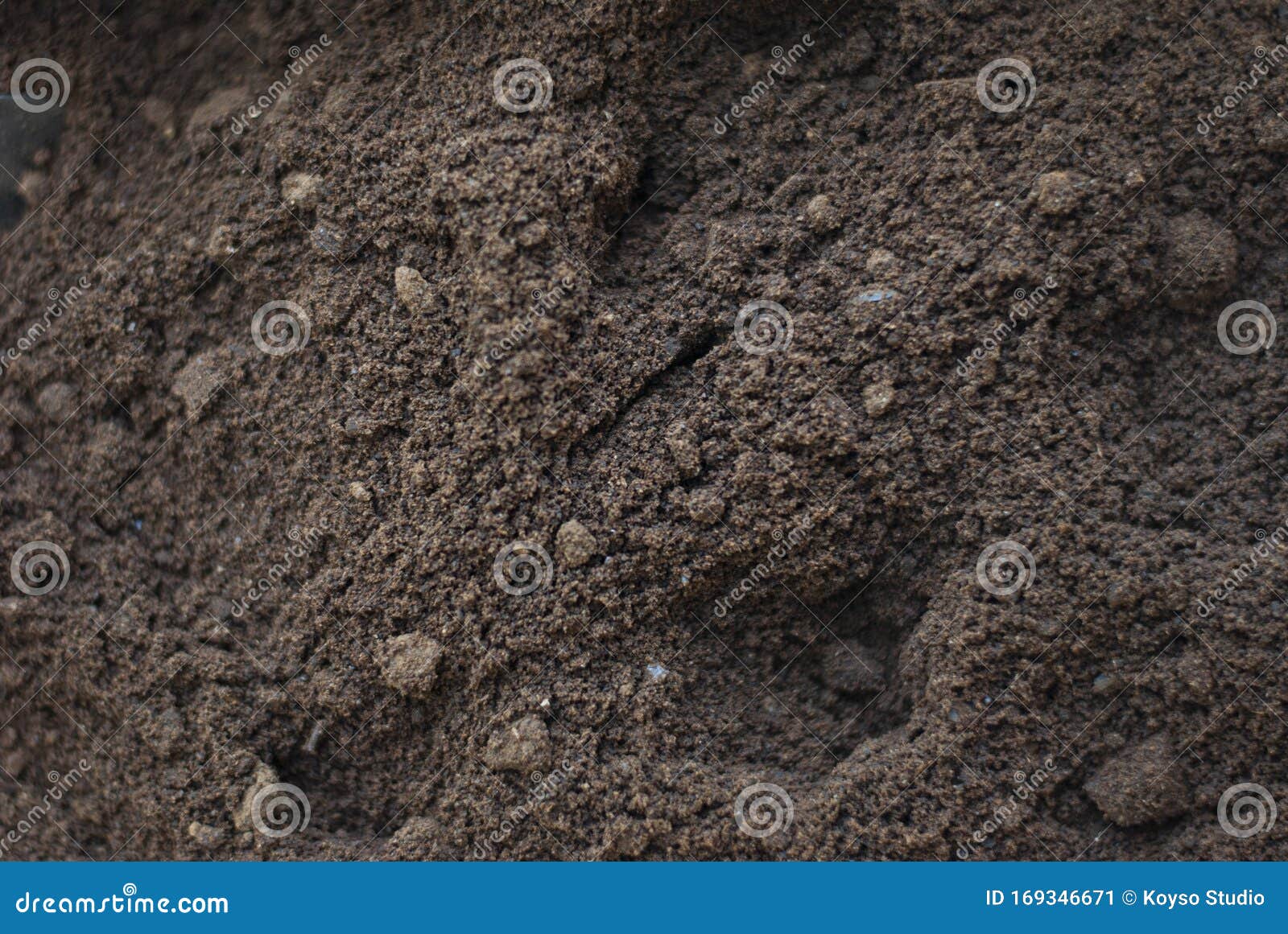 Soil Textures As Backgrounds Can Grow Plants Stock Image Image of