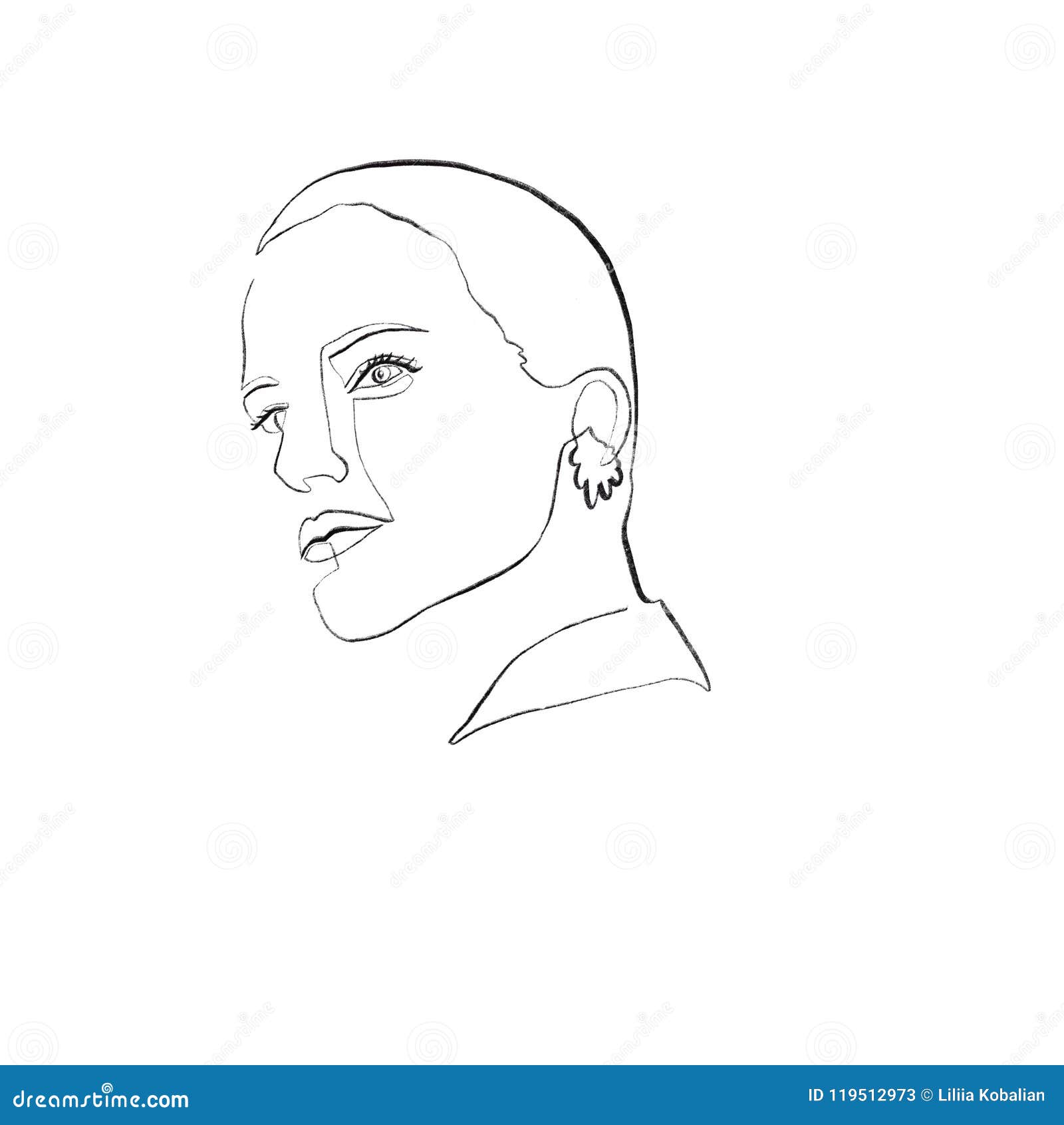 Sola Línea Dibujo Minimalistic Stock de ilustración - Ilustración de brillo, belleza: 119512973 Sola Línea Dibujo Minimalistic Stock de ilustración - Ilustración de brillo, belleza: 119512973