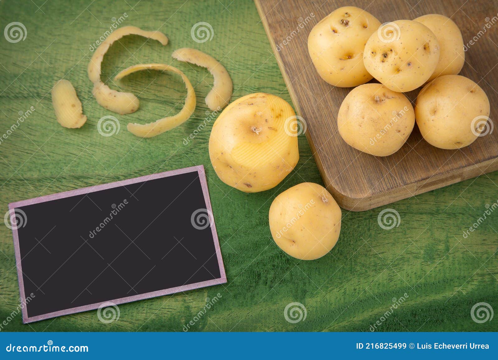 Solanum Phureja Organic Yellow Creole Potato Stock Image Image of