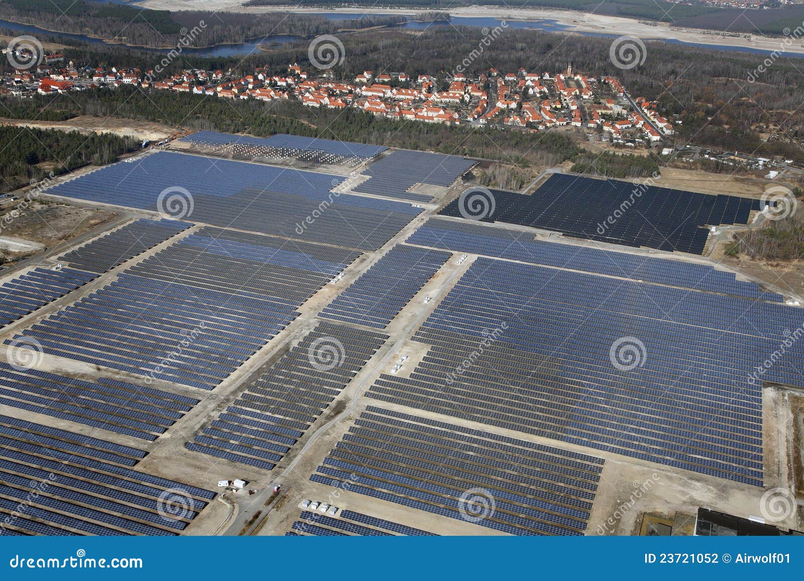 solar collector field