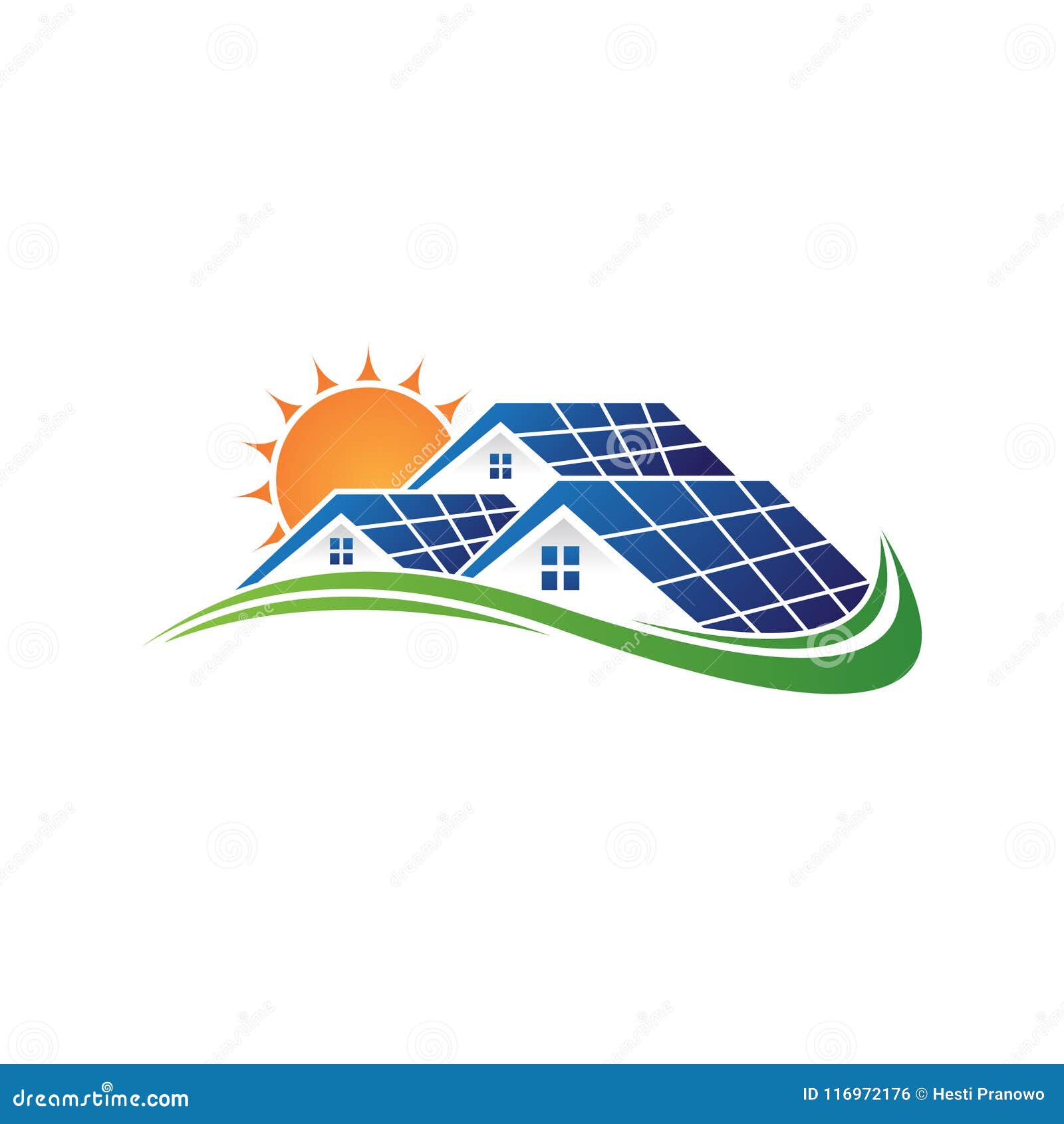 Solar Home And Sun Save Energy Power And Natural 