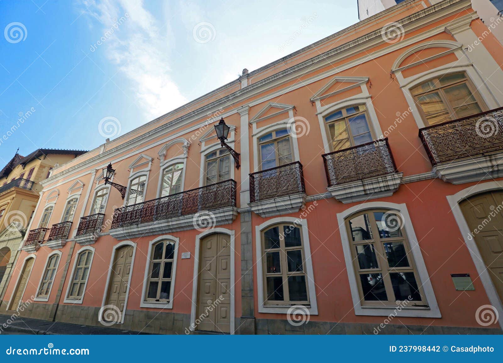 solar marquesa of santos, typical residence of the eighteenth, brazil