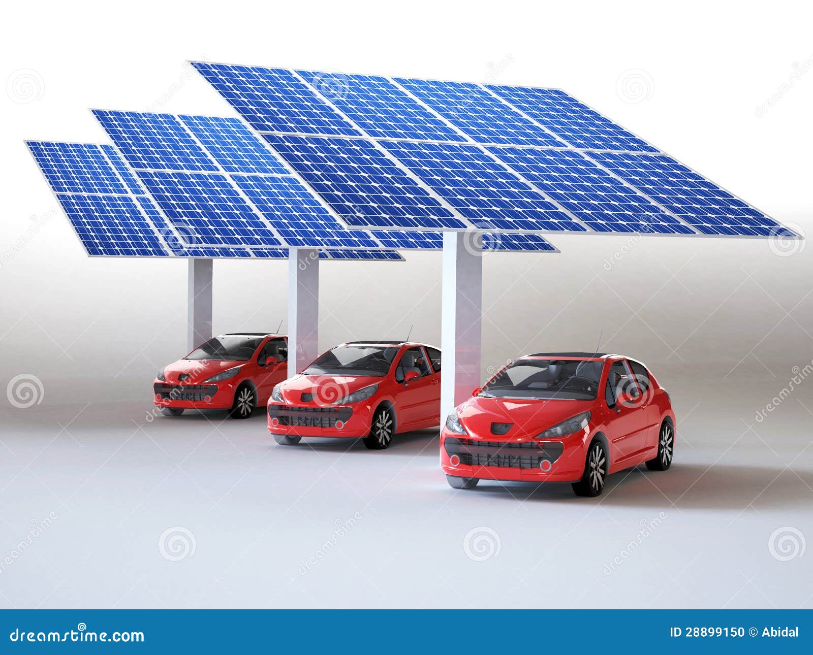 Solar panel for cars stock illustration. Illustration of energy 28899150