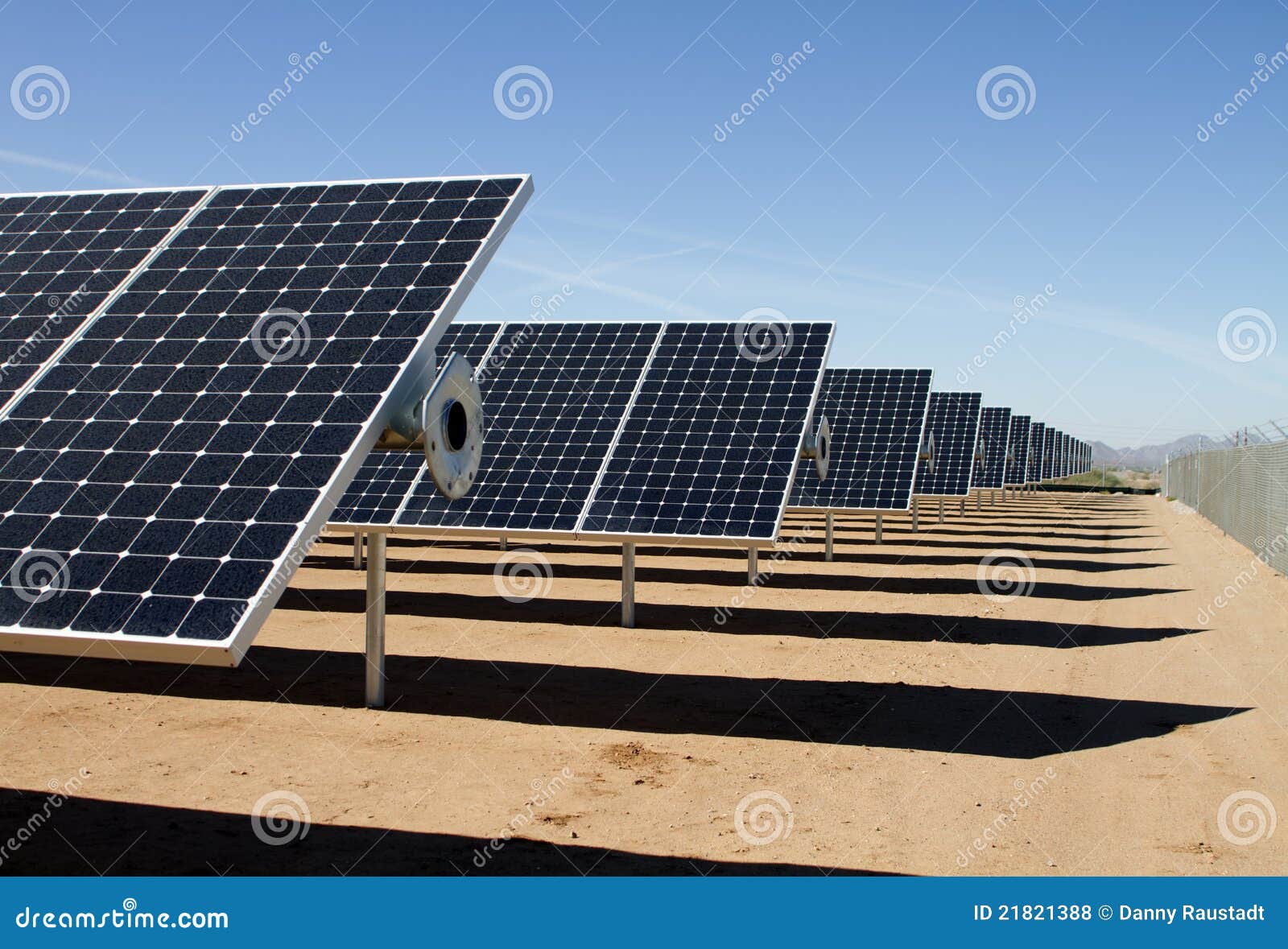 solar panel energy collector farm