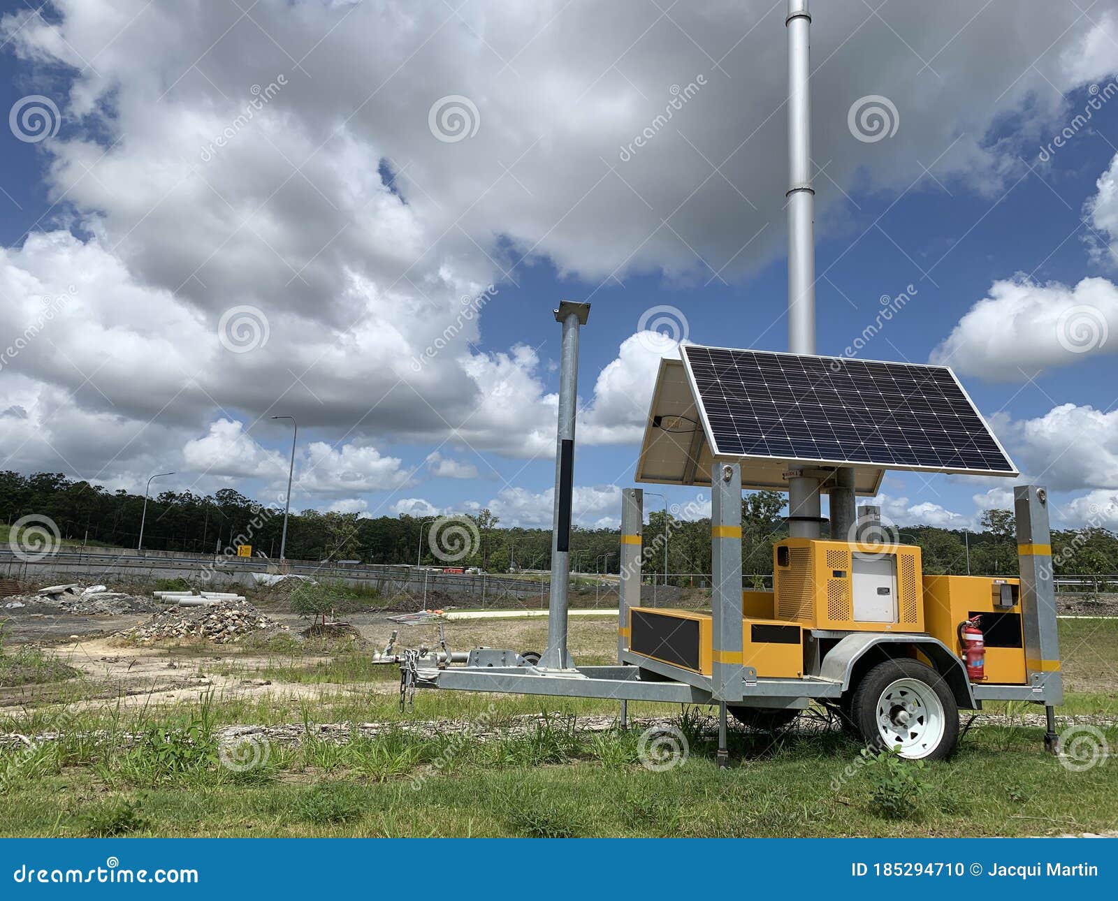 Solar Panel generator stock photo. Image of electrical 185294710