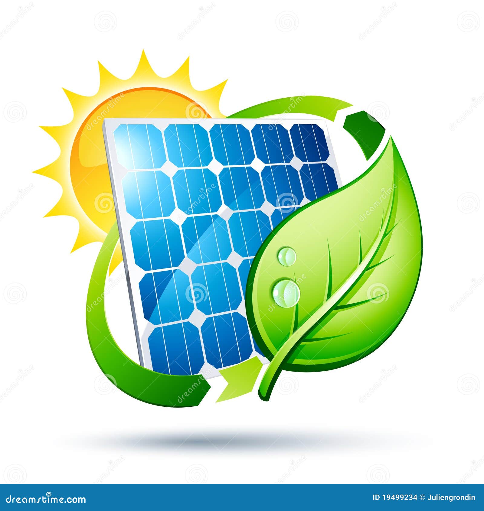 Solar Panel Illustration Stock Images - Image: 19499234