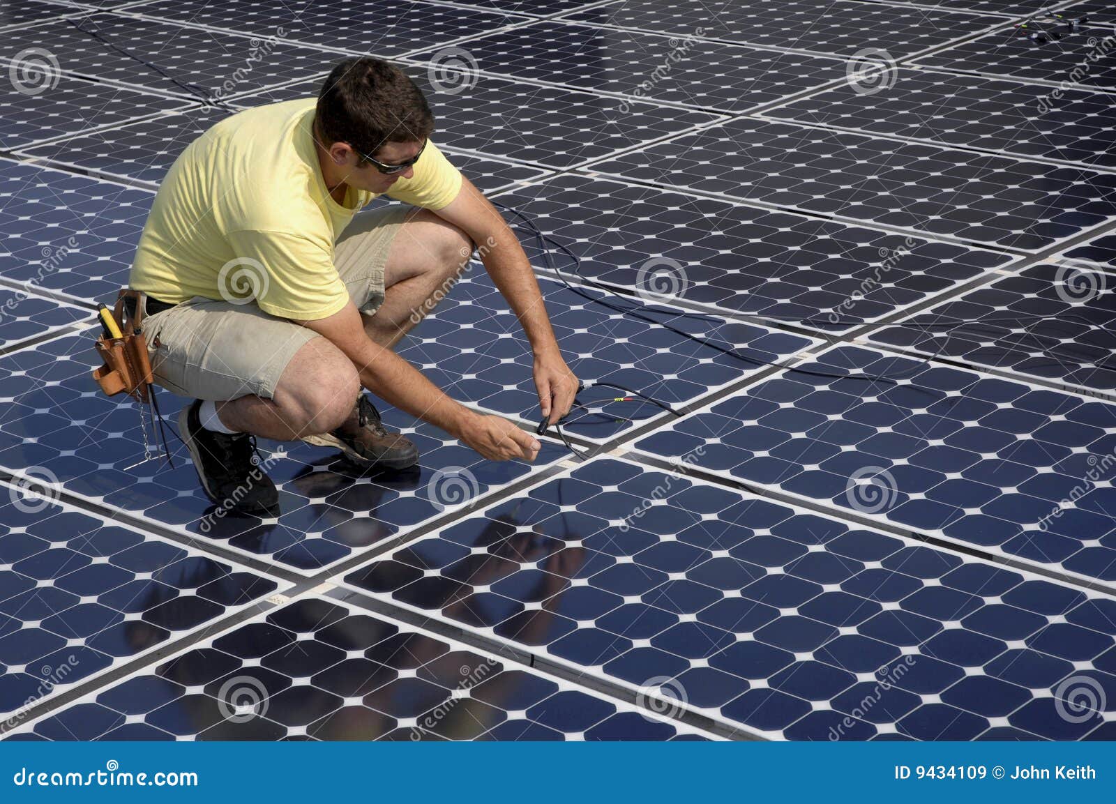 solar panel install