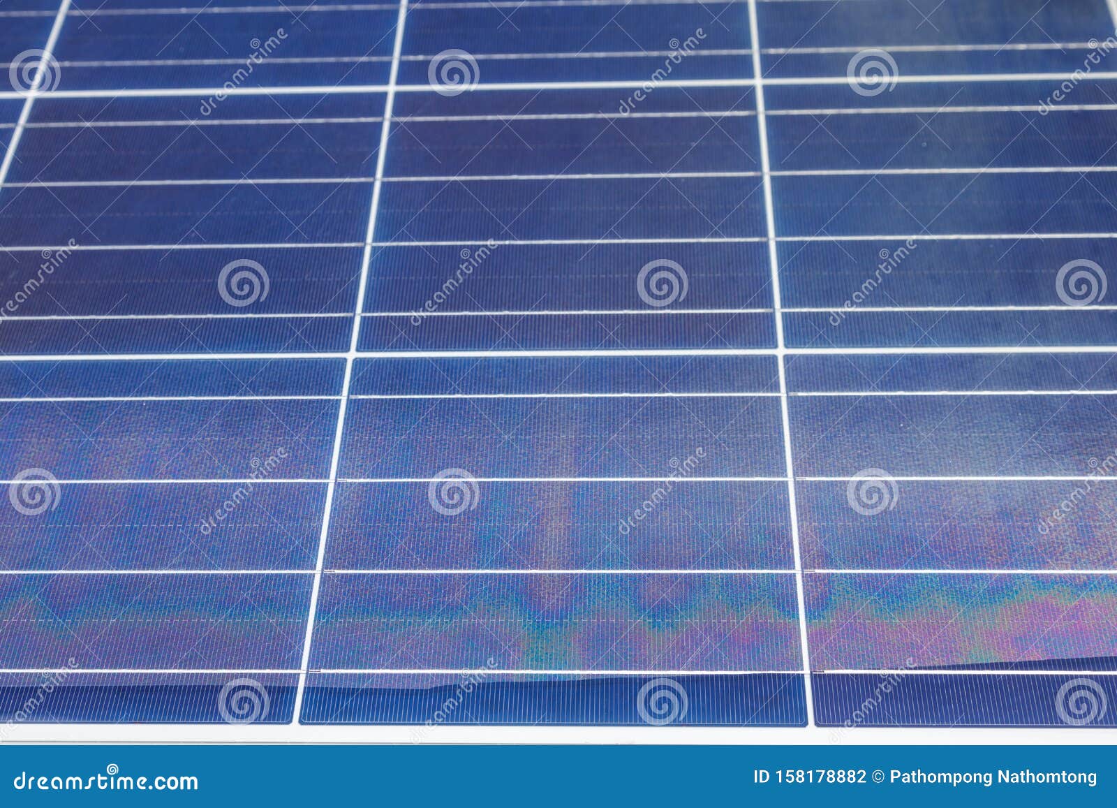 Solar Panel with Nano Coating Stock Photo - Image of building