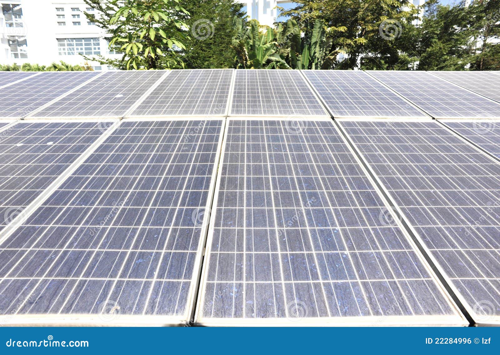 Solar panel plants stock photo. Image of collector, blue 22284996