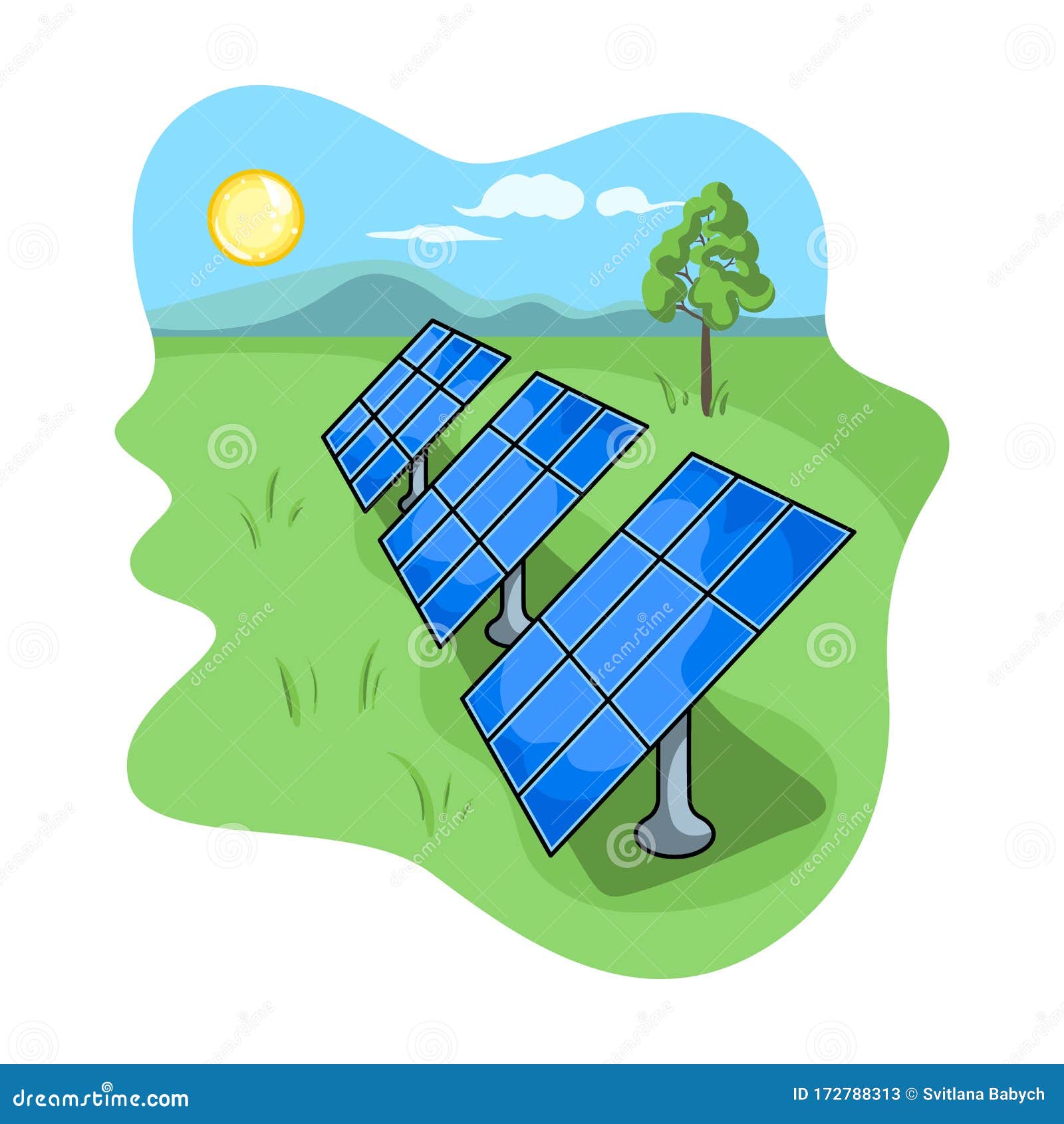 Solar Panel Vector  Vector Icon Isolated on White Background Solar  Panel . Stock Vector - Illustration of battery, cell: 172788313