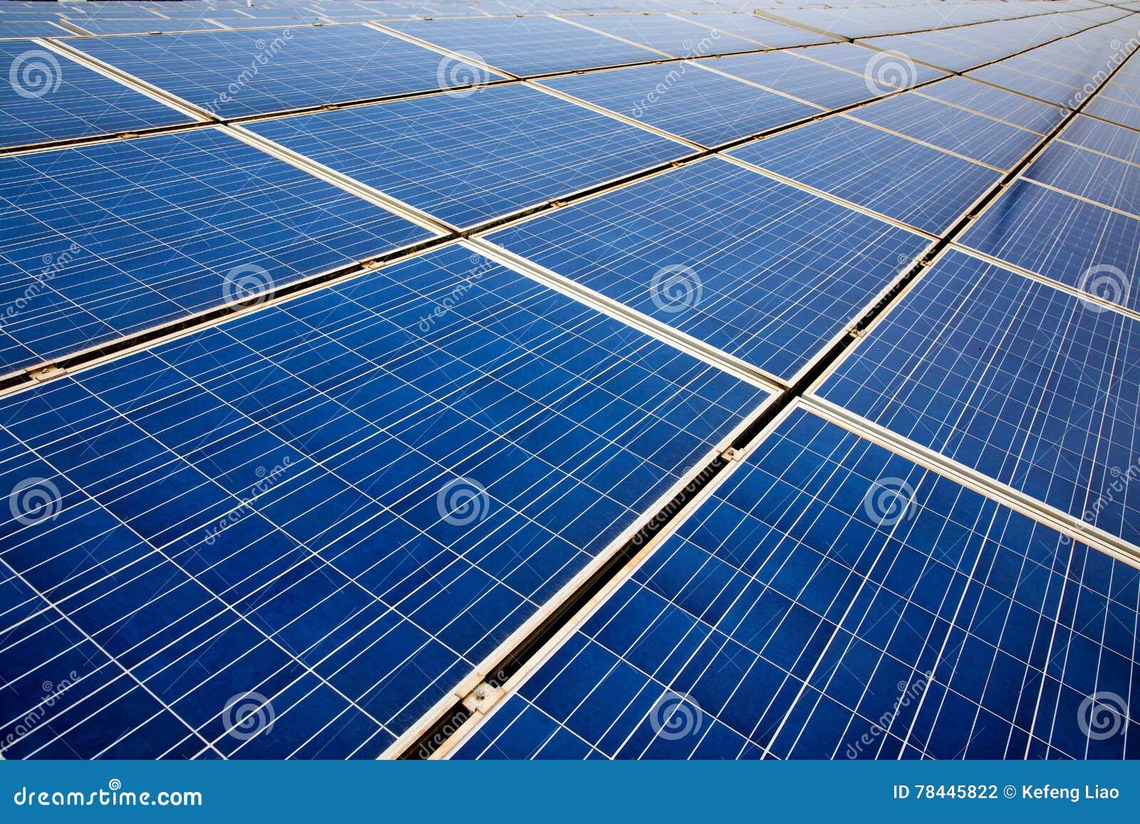 The solar panels stock photo. Image of supply, solar 78445822