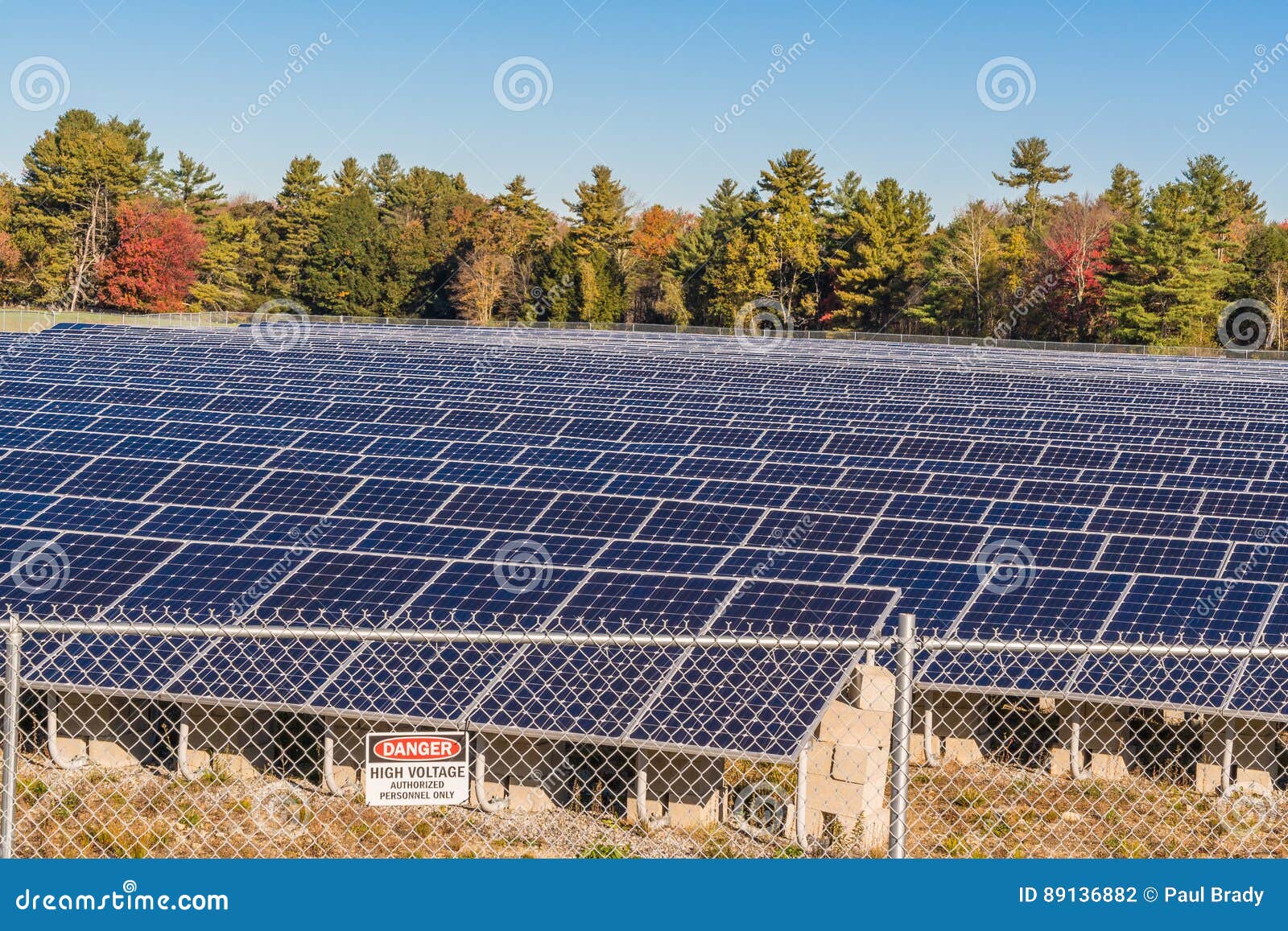 Solar Panels in Field stock photo. Image of solar, high 89136882