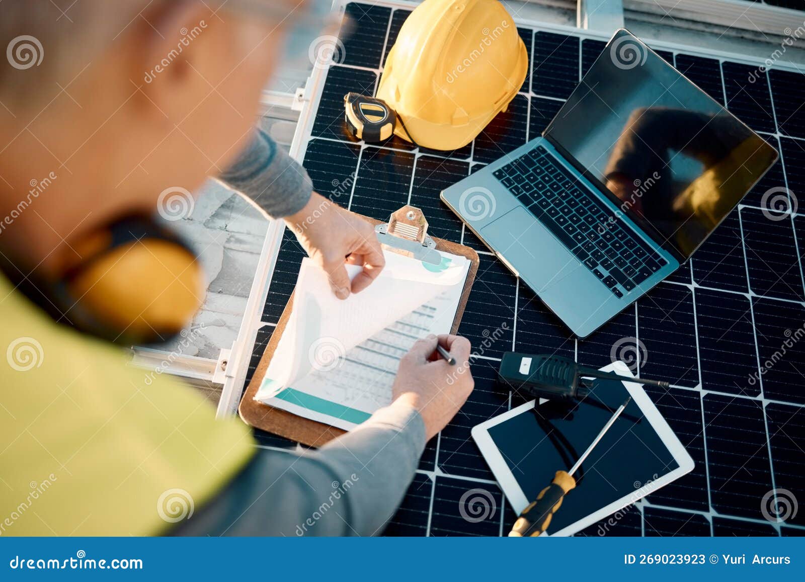 Solar Panels, Planning and Engineering Hands with Technology, Checklist