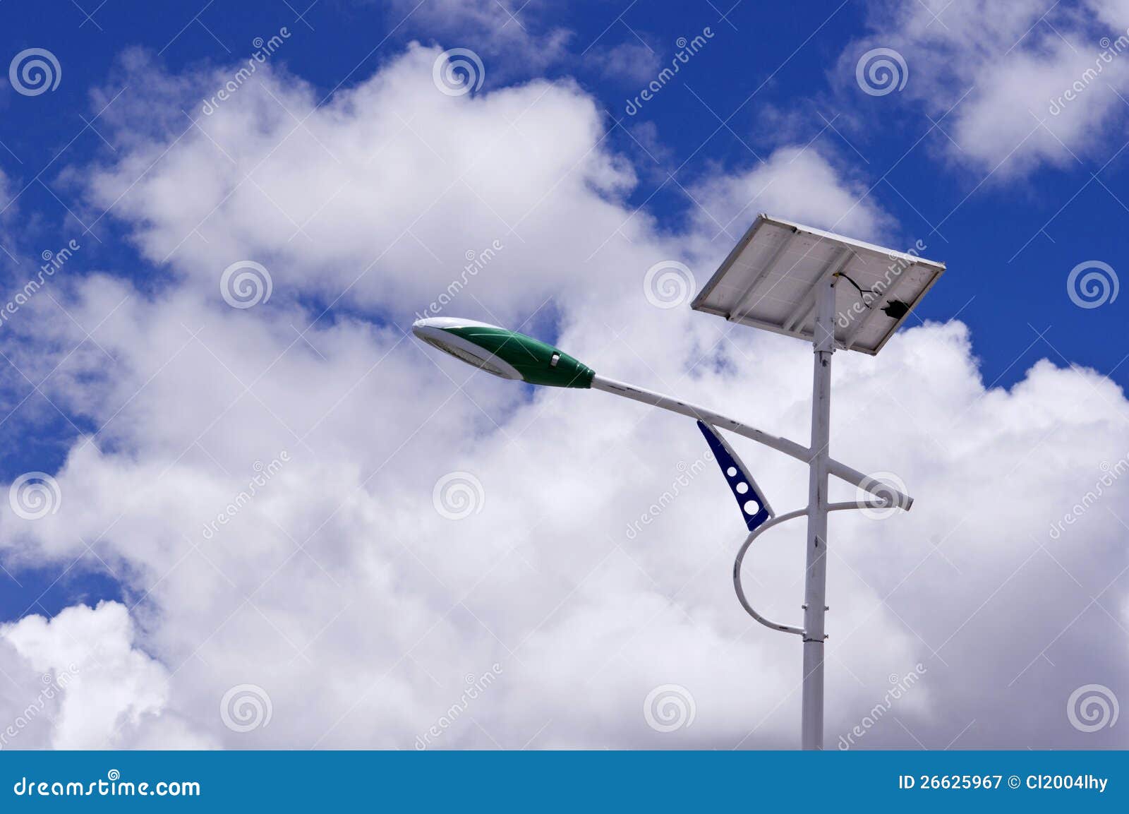 Solar street light stock image. Image of energy, light - 26625967