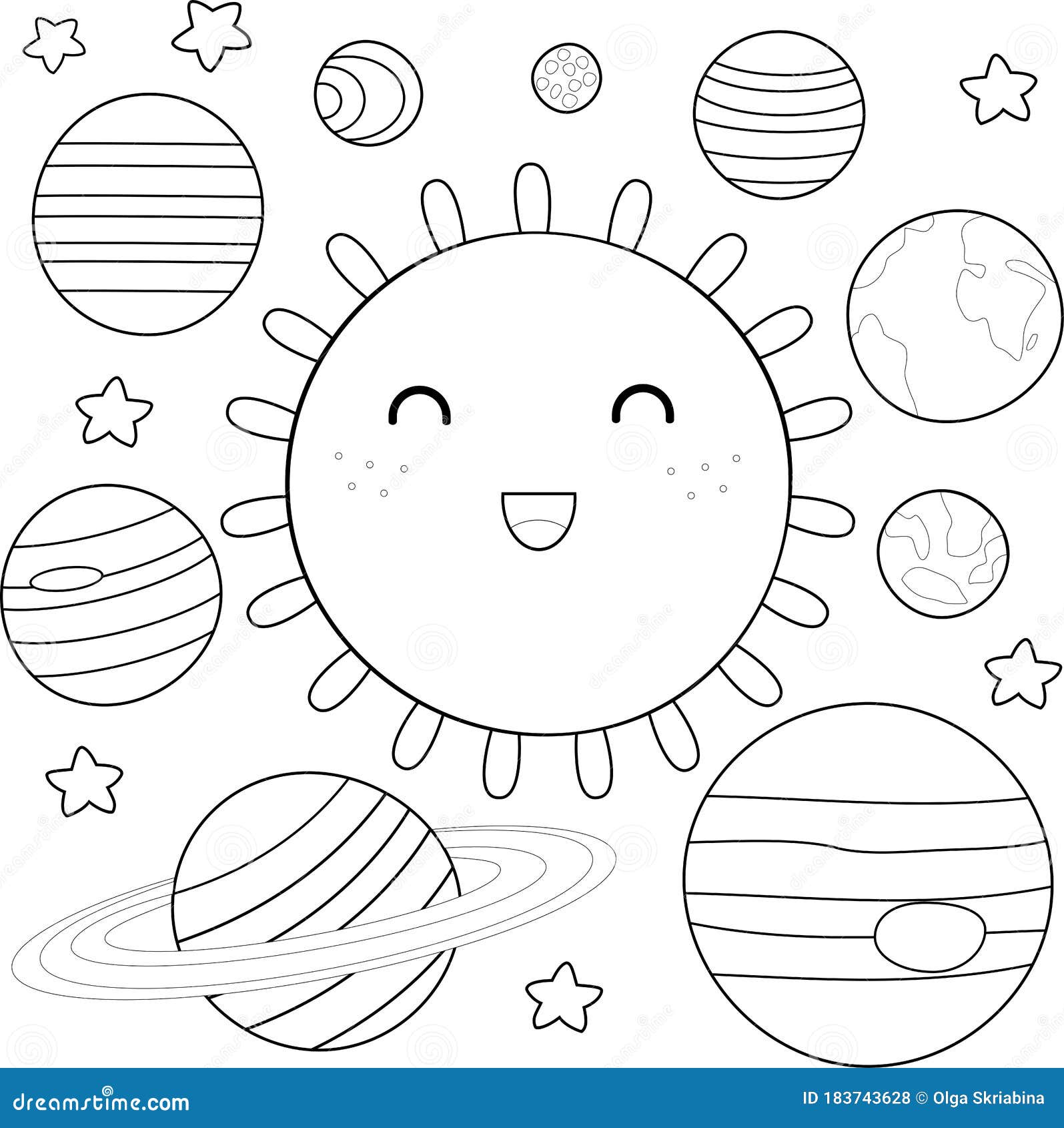 planet pluto coloring pages