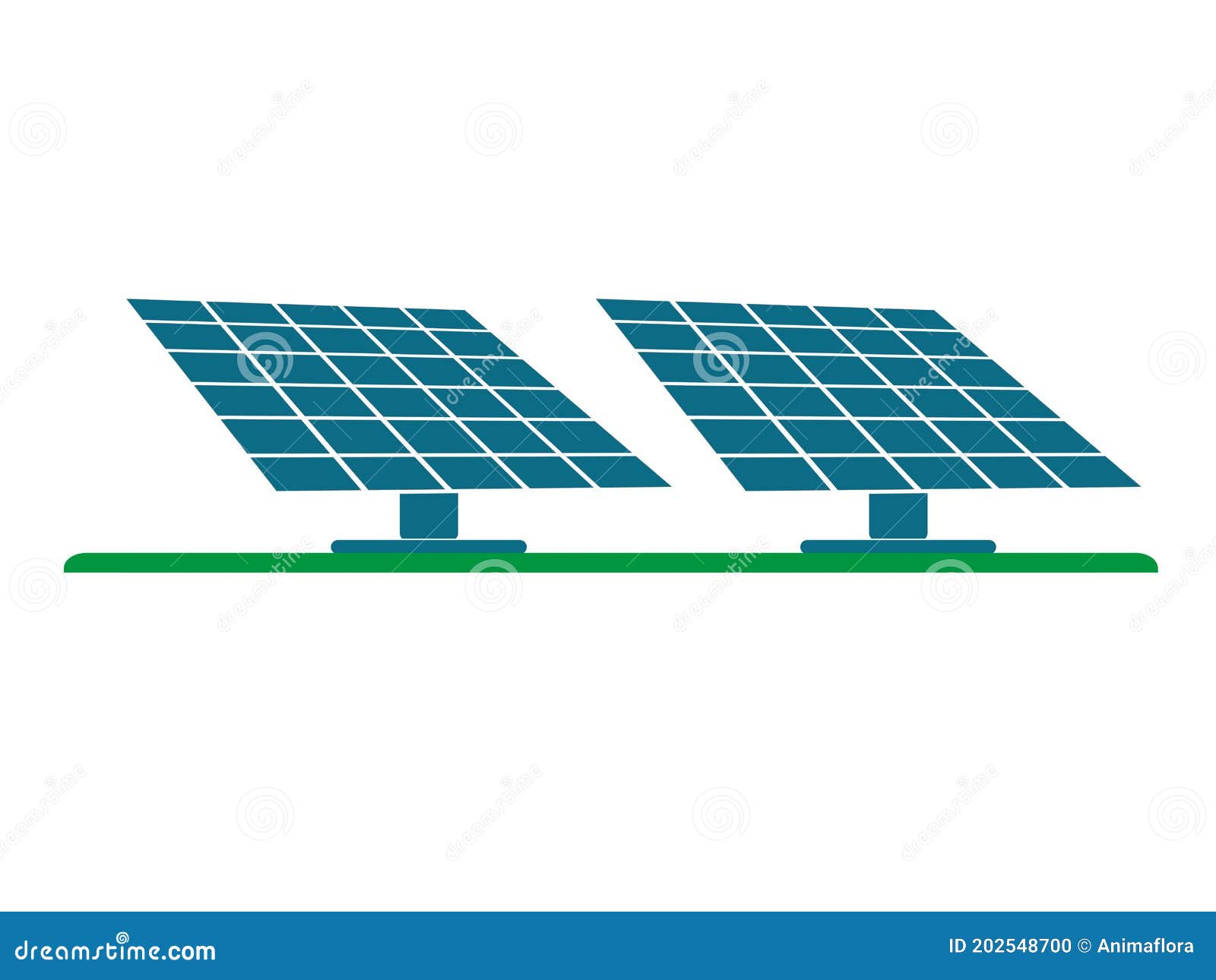 Solar System Vector Isolated on White Background Stock Illustration