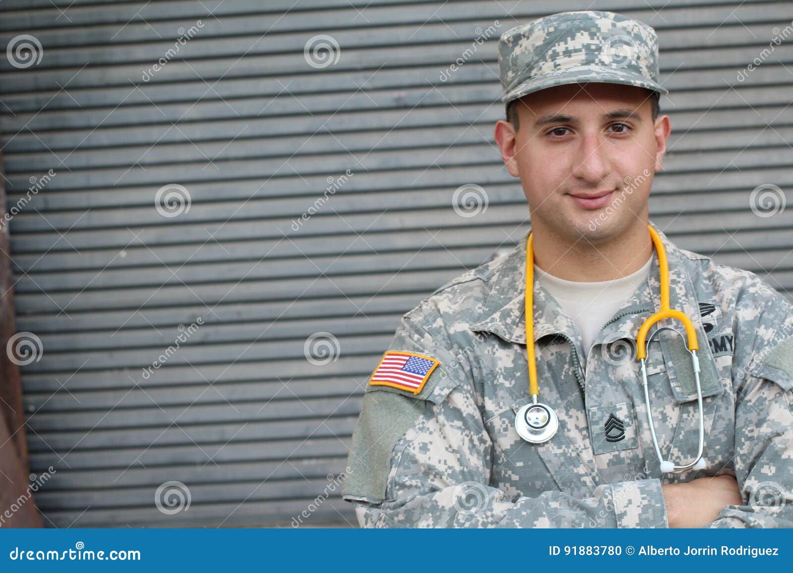 Saudação Do Soldado Americano Imagem de Stock - Imagem de homem