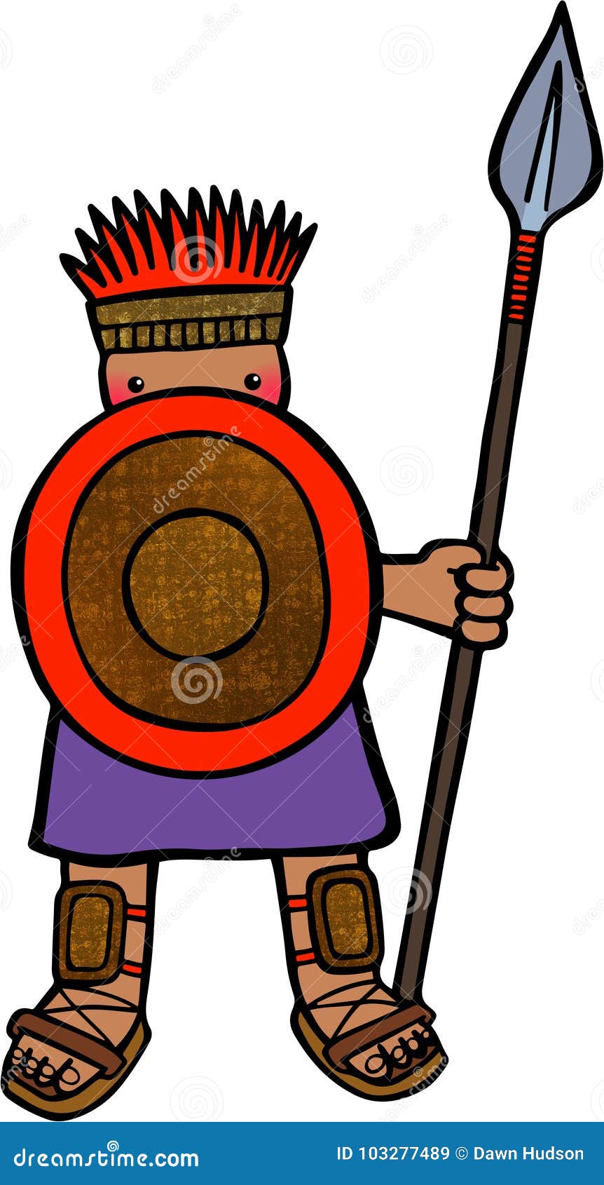 Soldado do filisteu ilustração stock. Ilustração de macho - 103277489, image size:862x1690