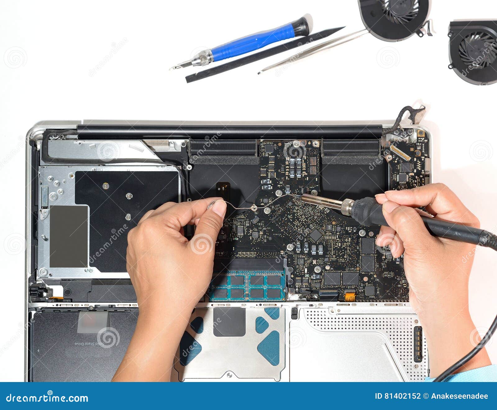 Solder mainboard stock photo. Image of component, electronic 81402152
