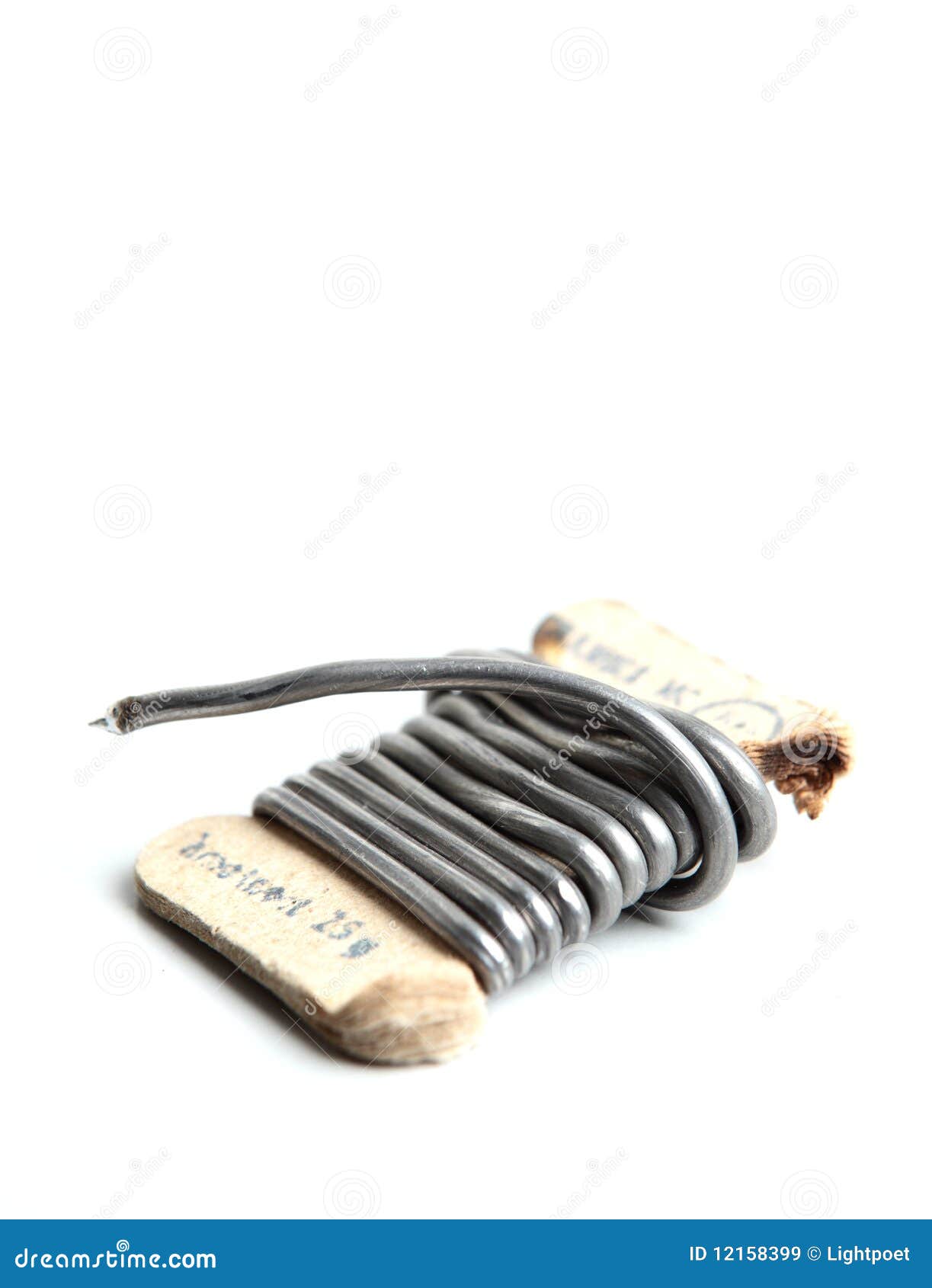 Soldering tin stock image. Image of electronic, bobbin - 12158399