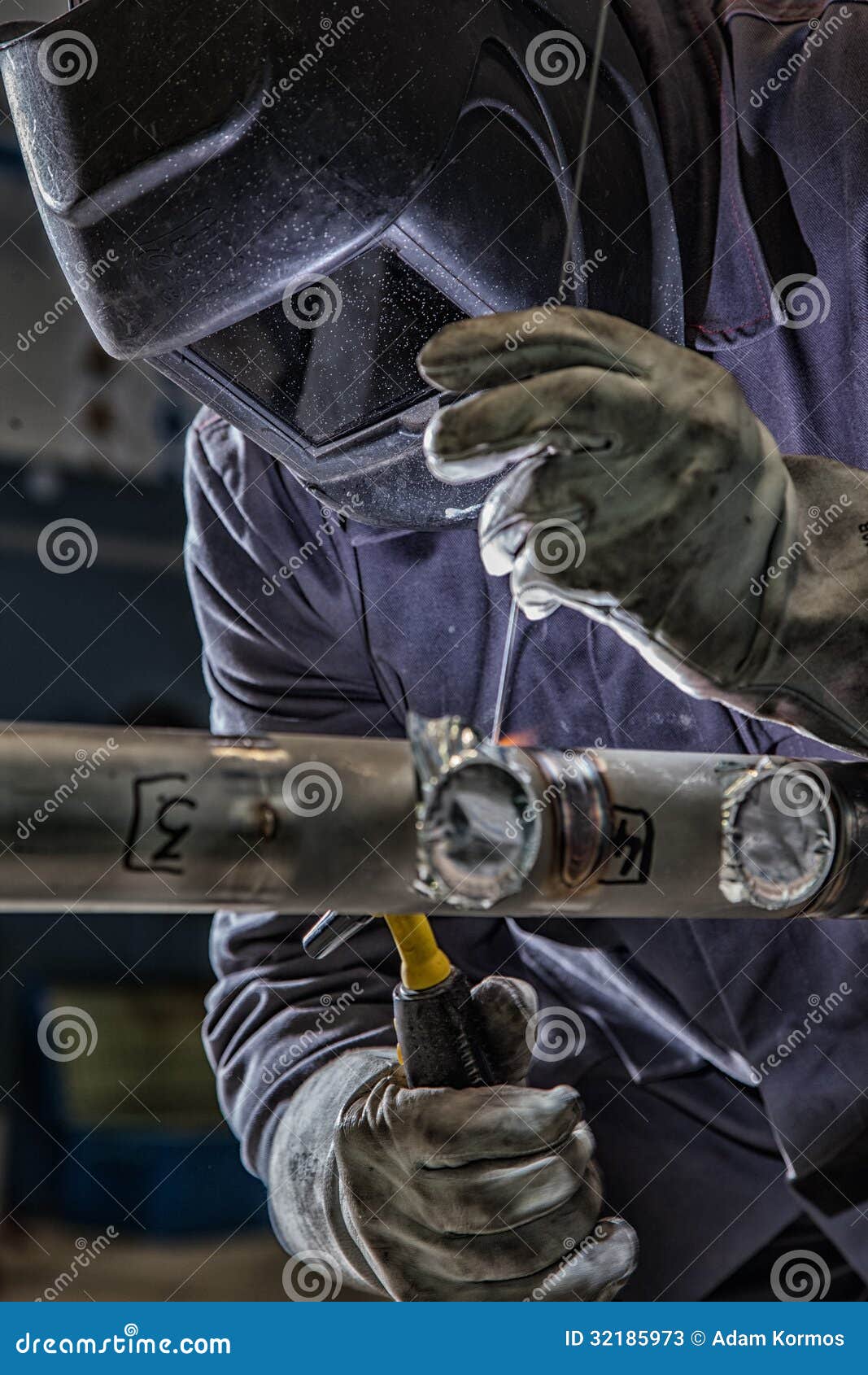 Soldering stock image. Image of factory, precision, worker 32185973