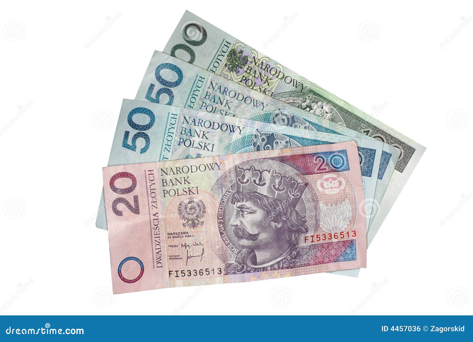 Soldi Polacchi Fotografia Stock Immagine Di Barretta 4457036