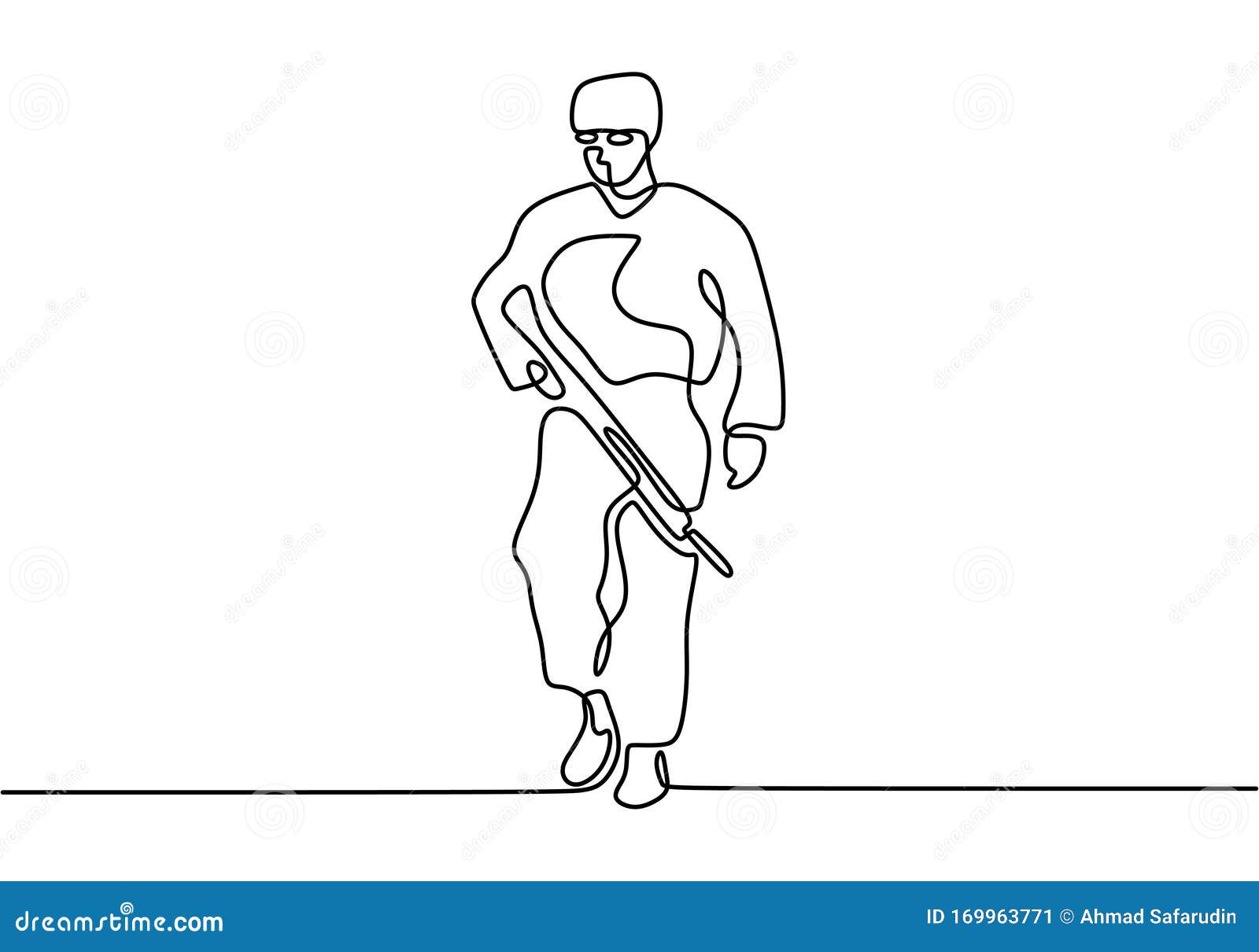Soldier Drawing Tutorial - How to draw Soldier step by step