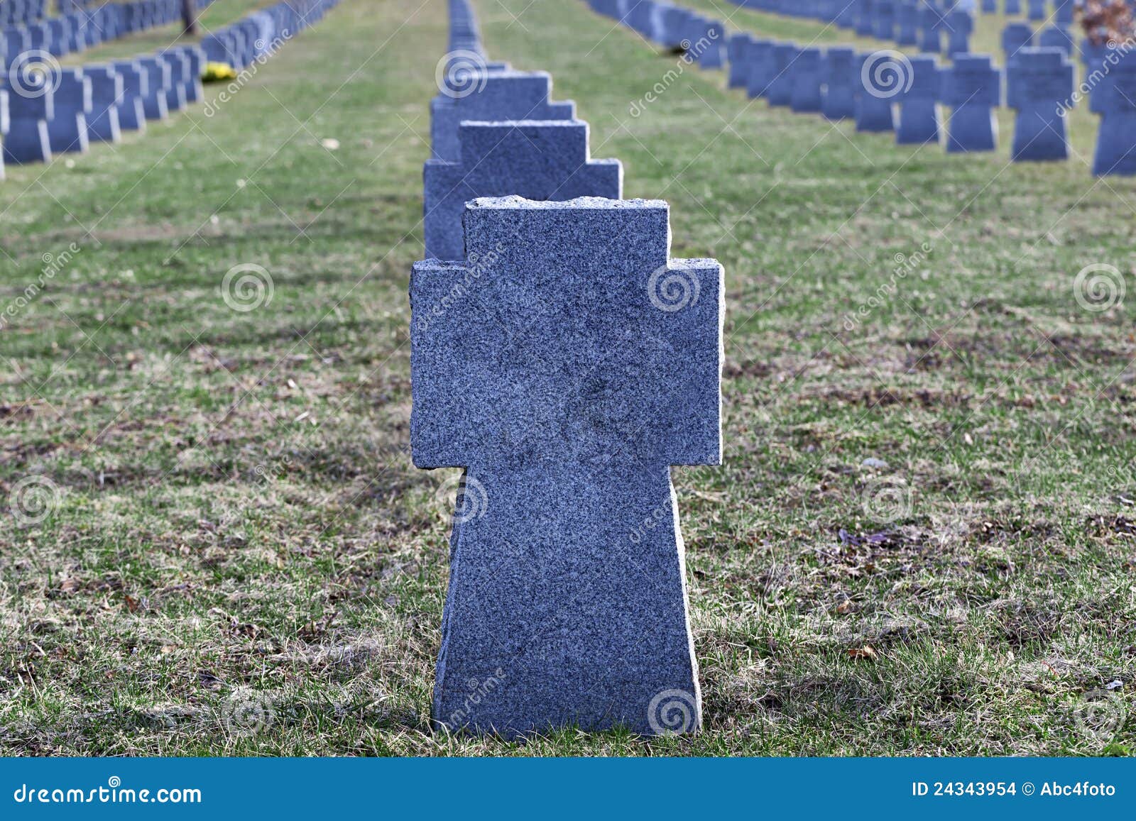 Soldiers graves stock photo. Image of memorial, death 24343954