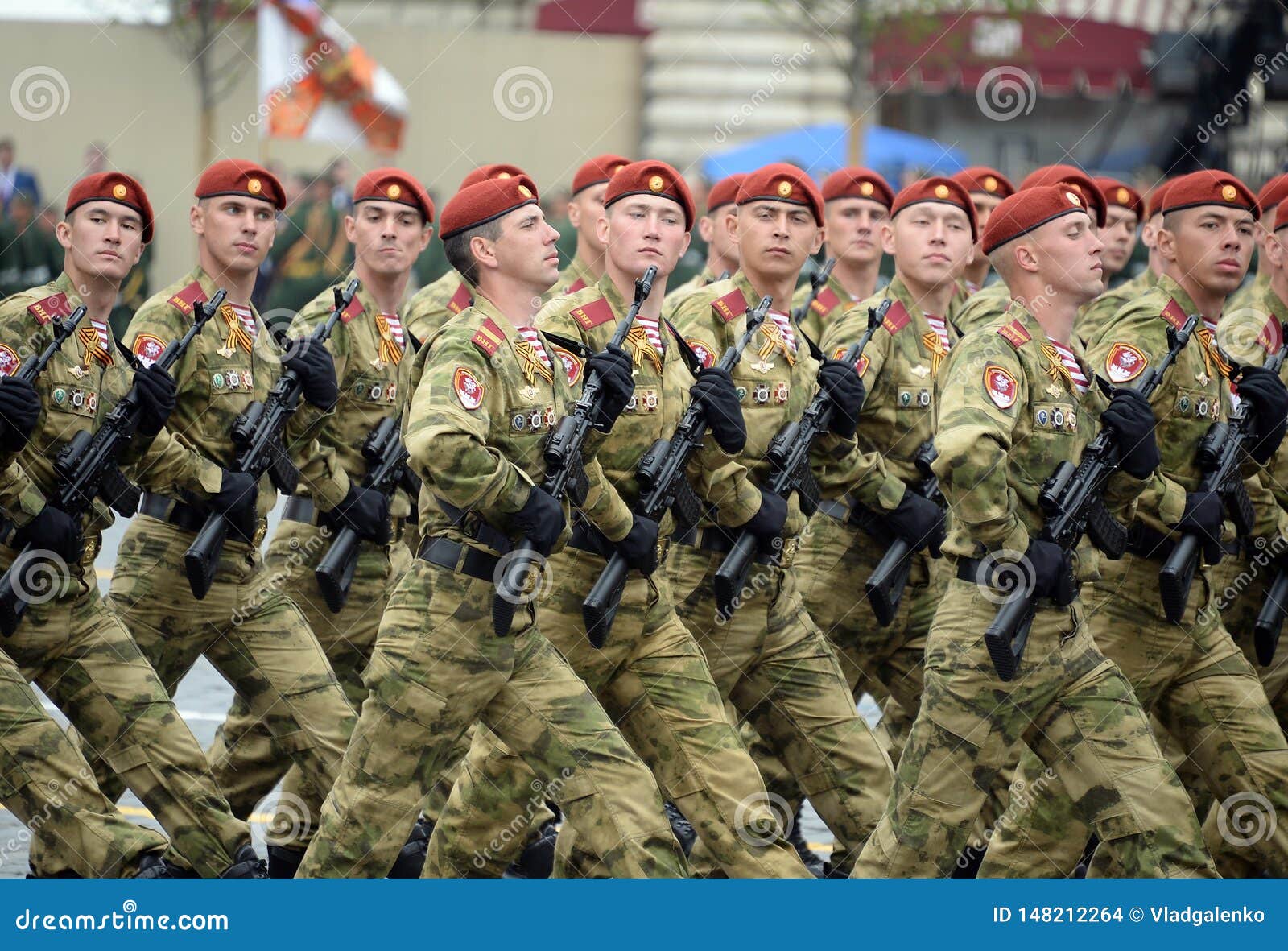 Soldiers Of A Separate Guards Motorized Rifle Sevastopol Brigade During ...