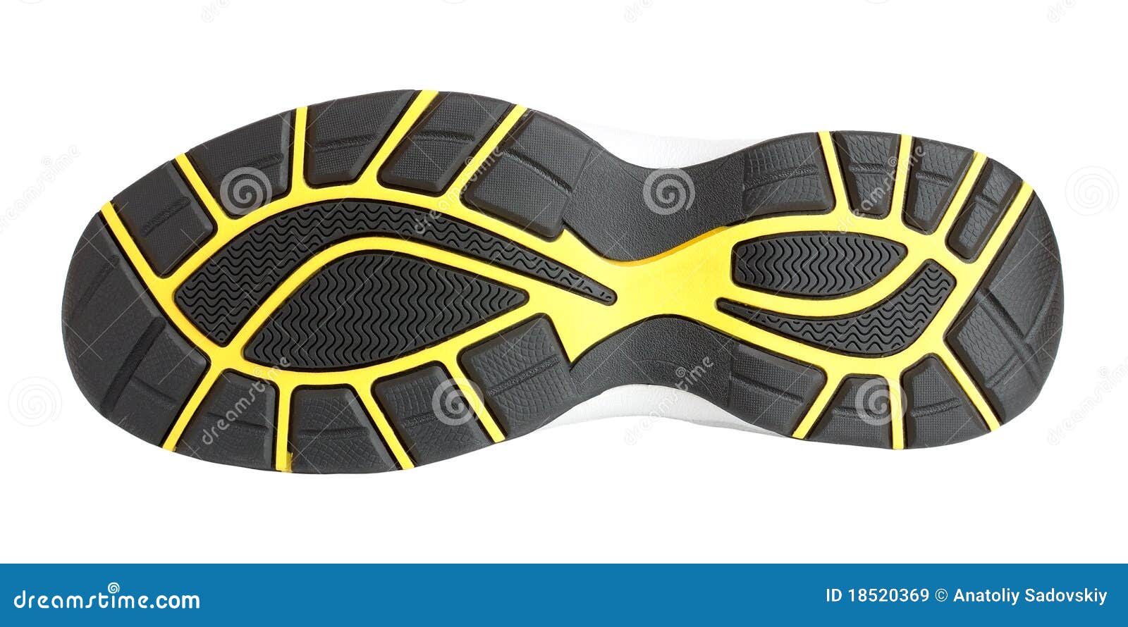 Sole of sport shoe stock image. Image 