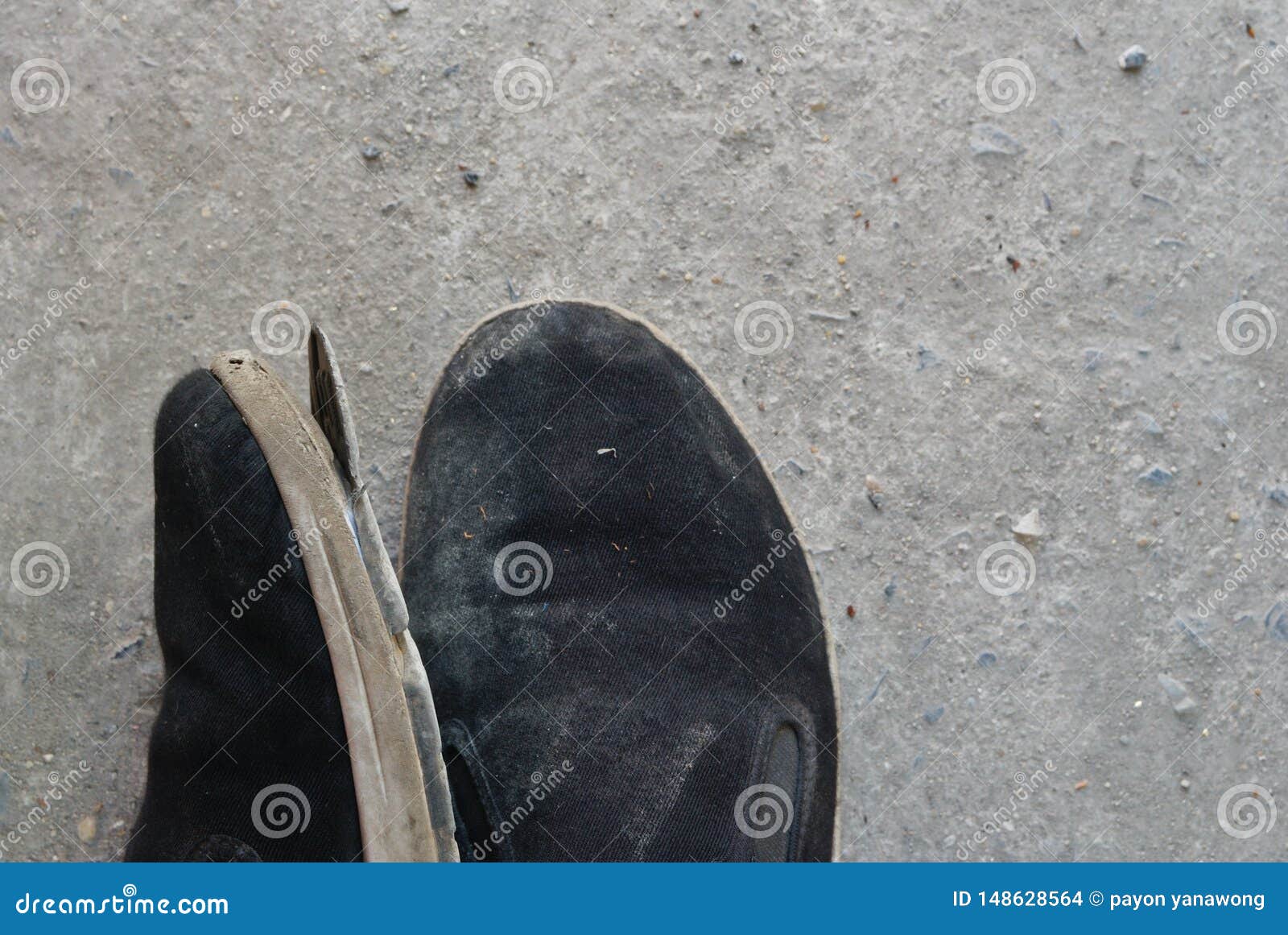 Shoes that fall out stock photo. Image of dirt, elegance - 148628564