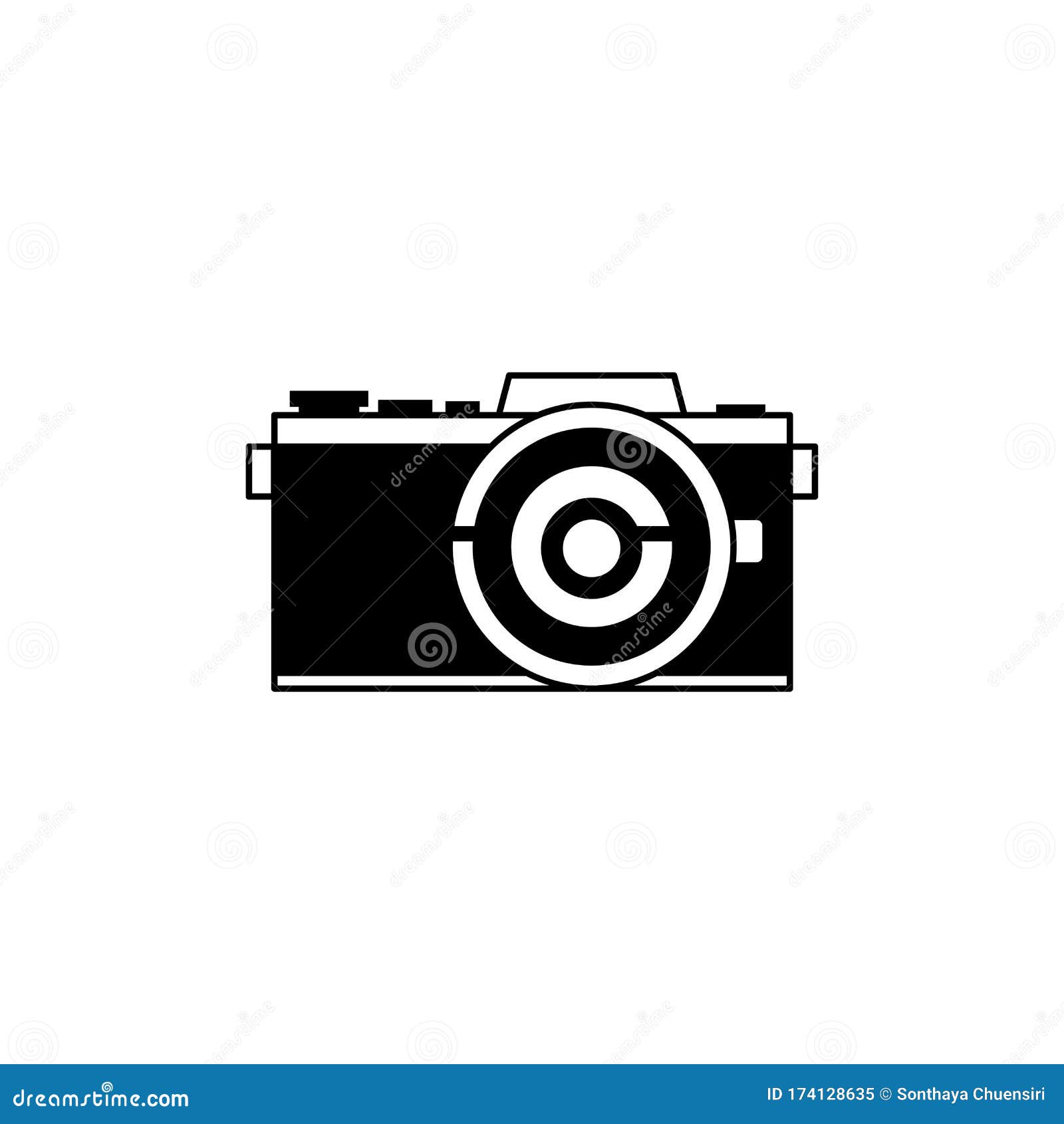 solid icons for camera, s