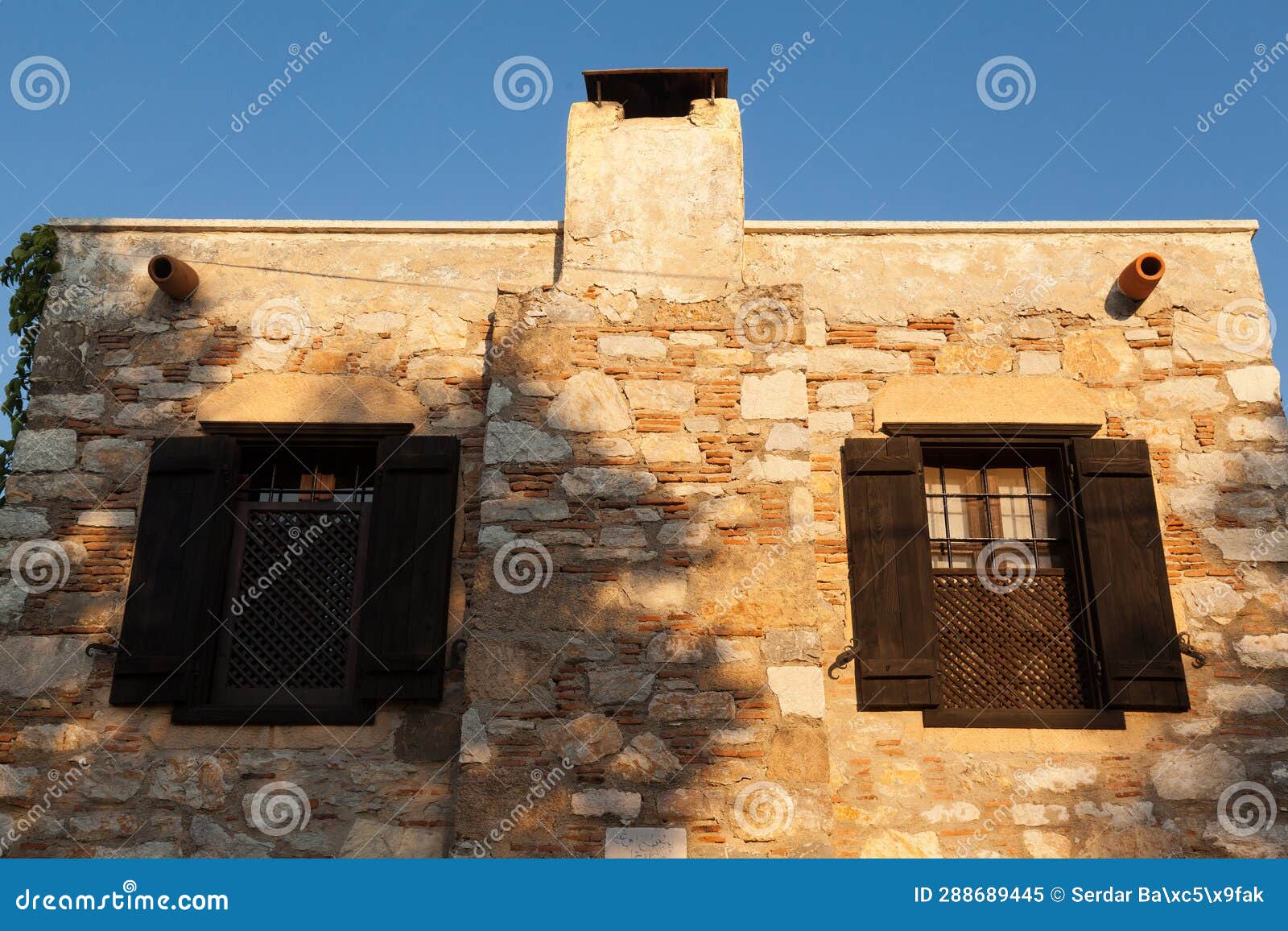 Solid and Nostalgic Stone Houses Typical of the Old Datca Region