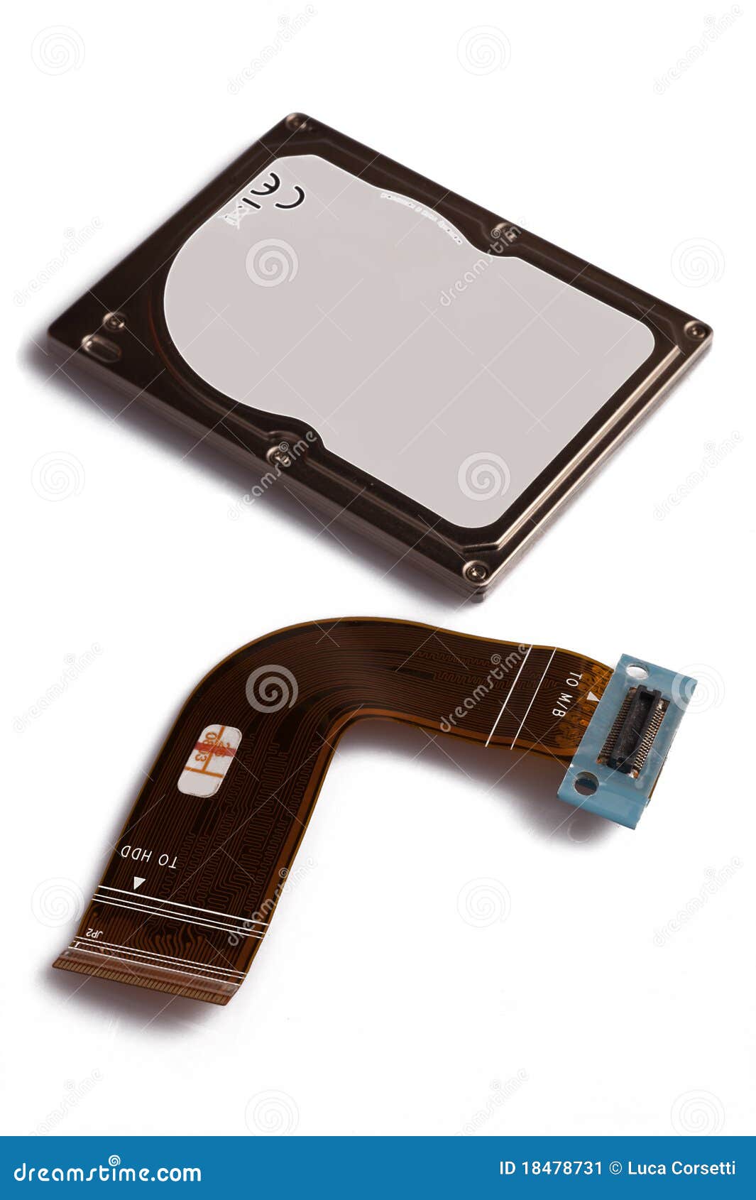 Solid state hard disk stock image. Image of electronics 18478731