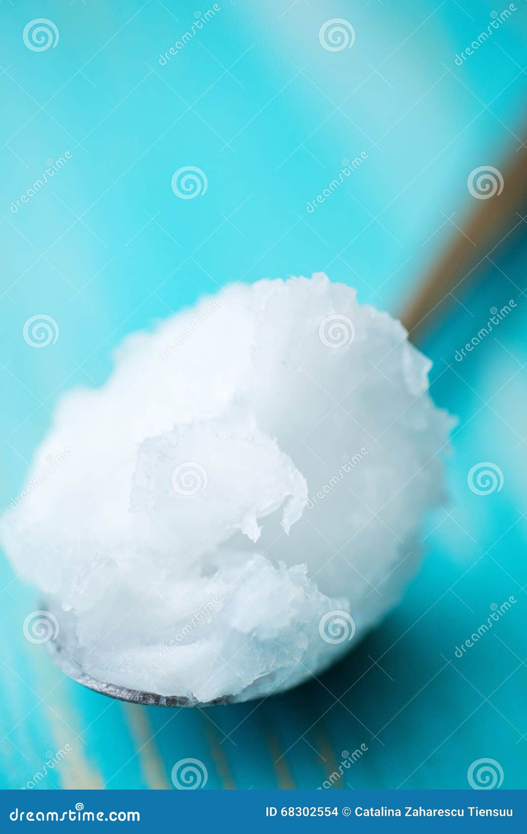 Solidified coconut oil stock photo. Image of diet, copra 68302554