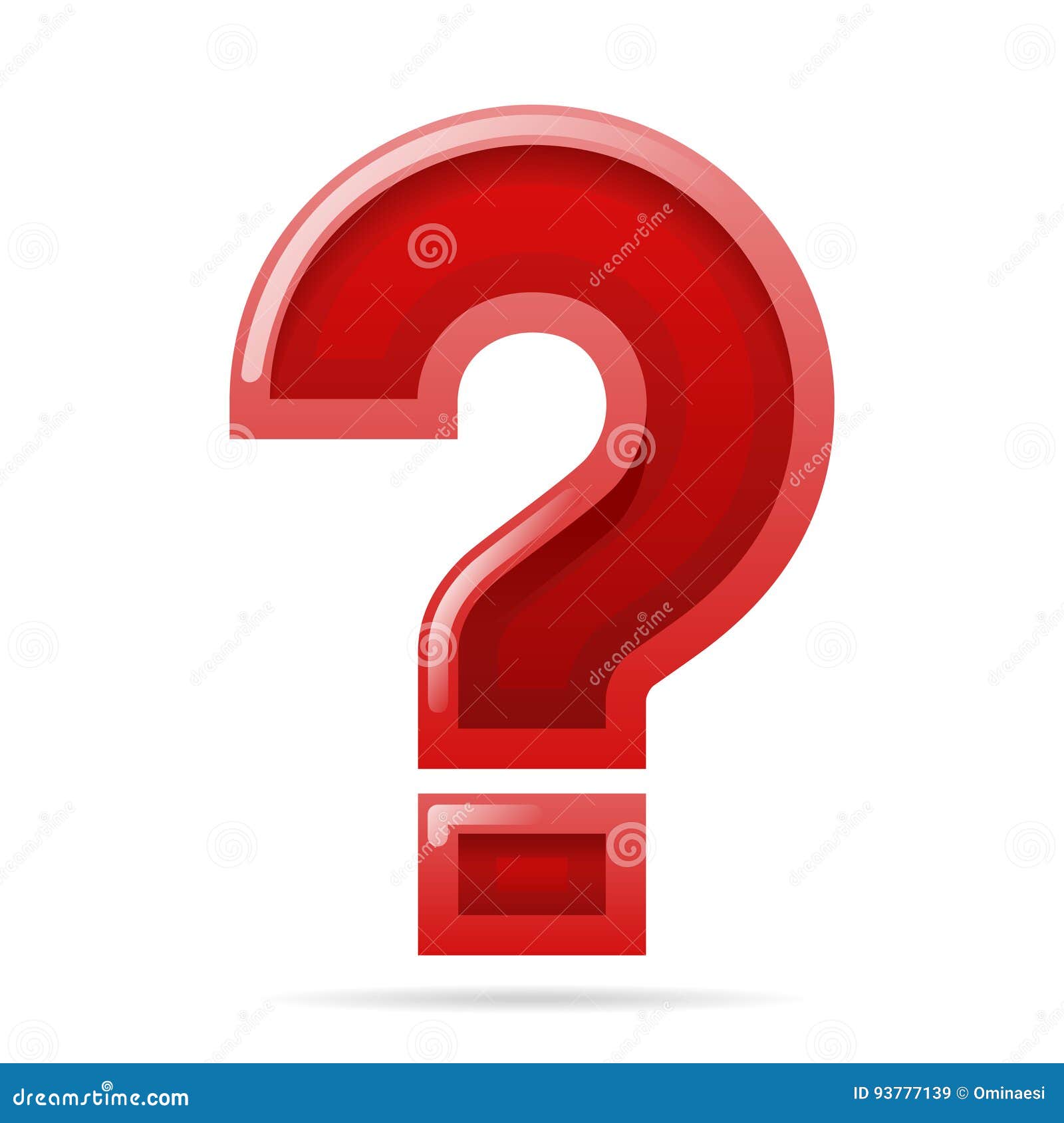 Solution Search Question Mark Isolated 3d Design Sign