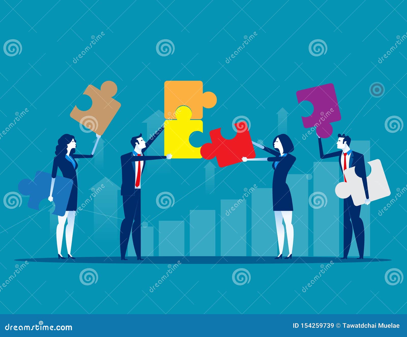 Seo Solutions, Business Data Analysis Landing Page Template Set. Tiny