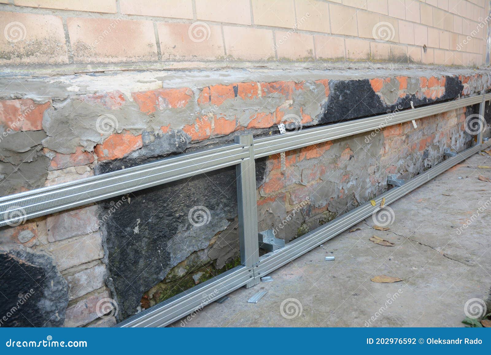 Solving Foundation Problems and Damages by Constructing an External