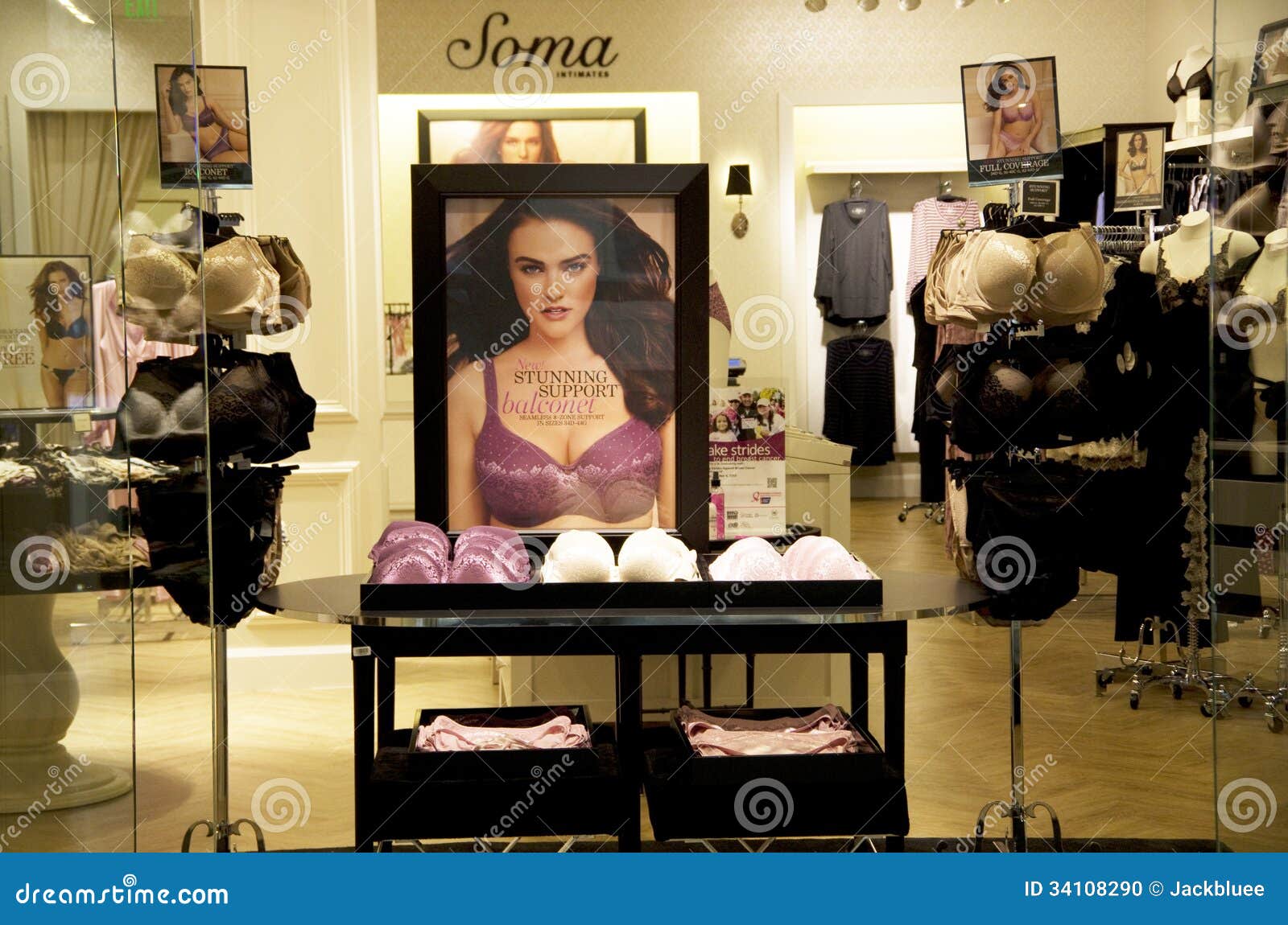 Bra models in the window of debenhams department store hi-res stock  photography and images - Alamy