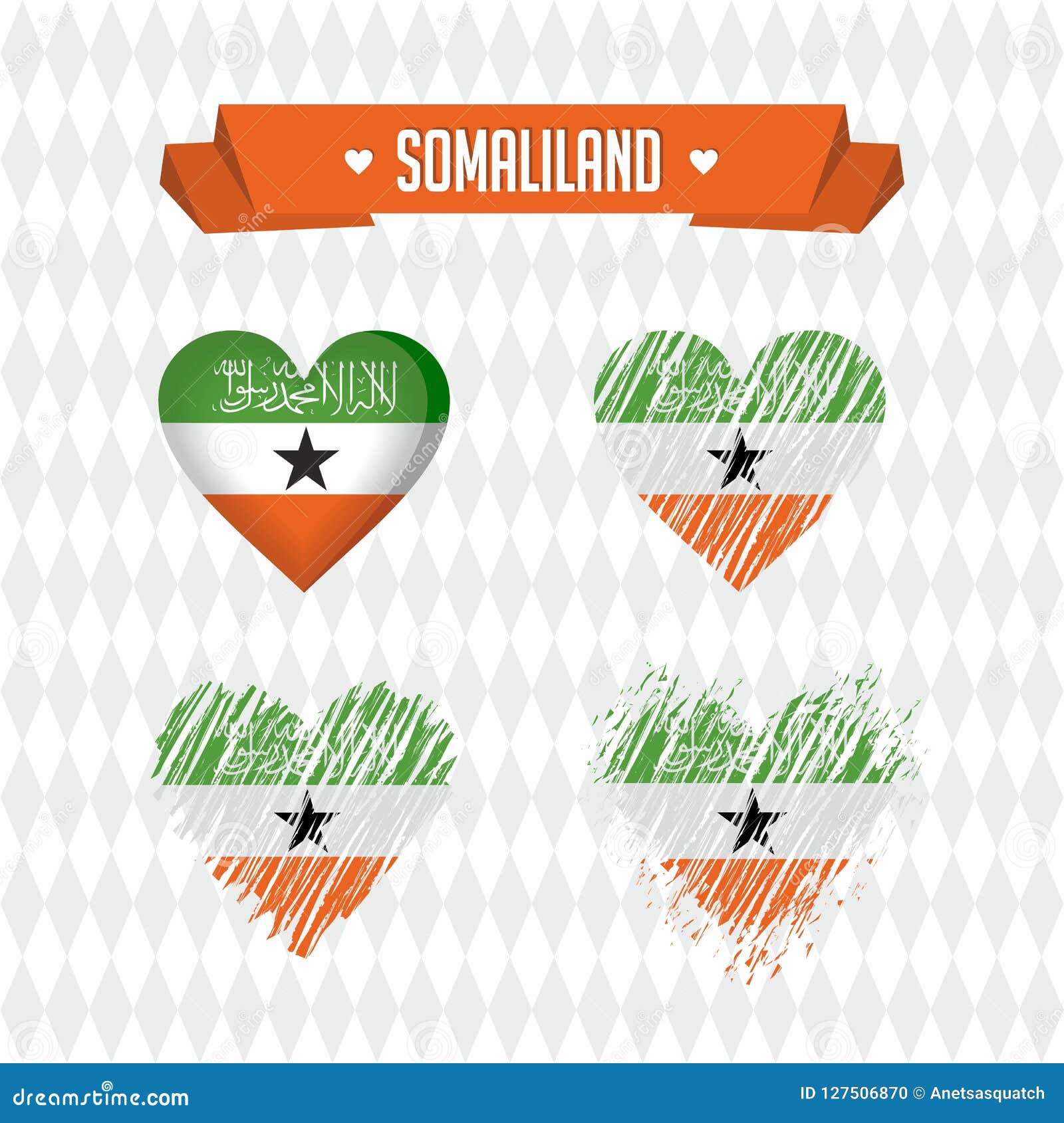 Somaliland With Love Design Vector Broken Heart With Flag Inside Somaliland With Love Design Vector Broken Heart With Flag Inside