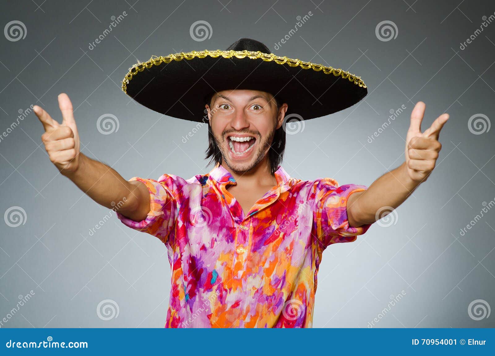 Poncho O Costume Messicano A Strisce Rosse E Marroni Per Uomo - Foto 10