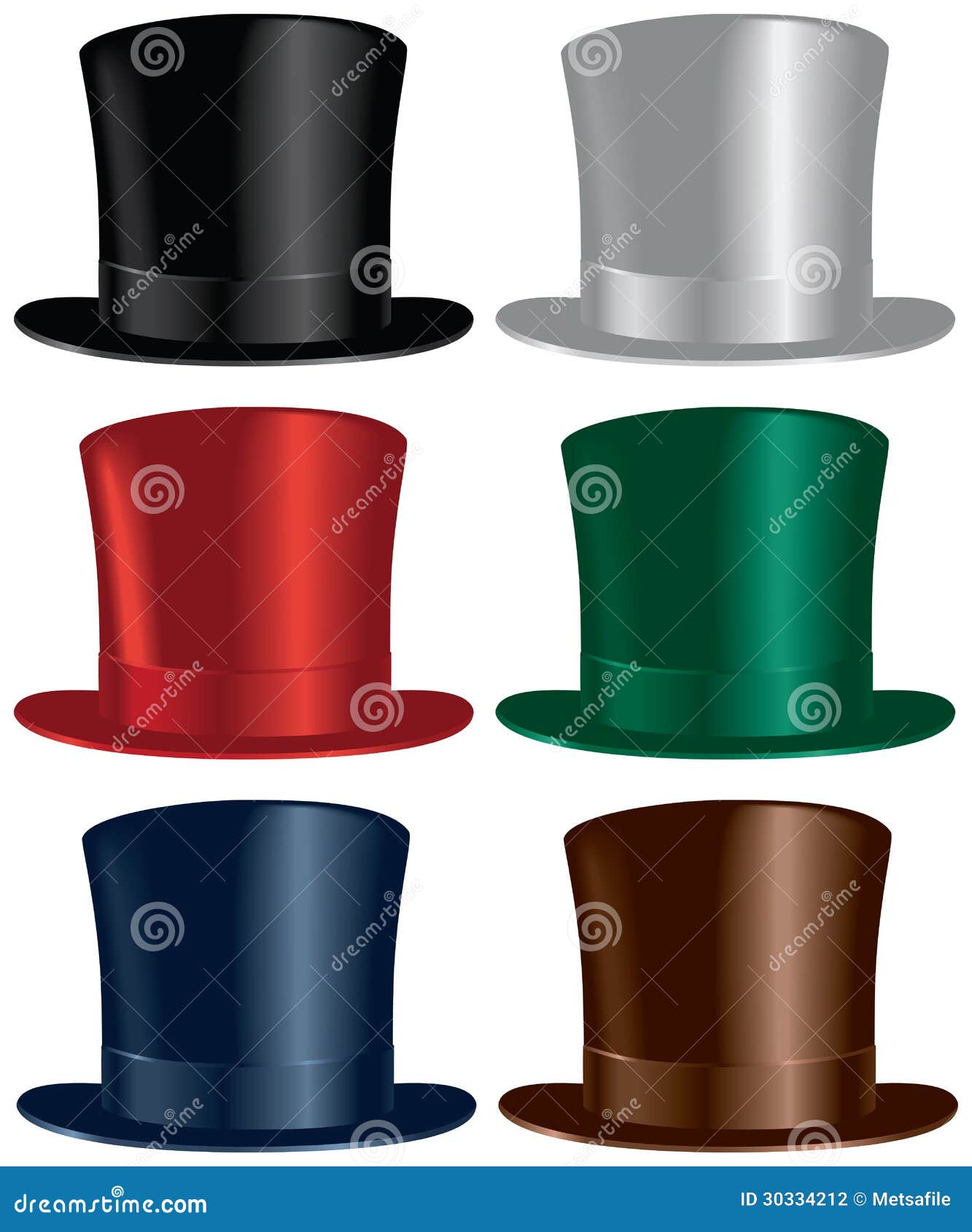 50 Piezas Blulu Mini Sombreros de Copa de Negro Sombreros de Copa de Plástico Sombreros de Copa en Miniatura para Suministros de Bricolaje Manualidades y Arte