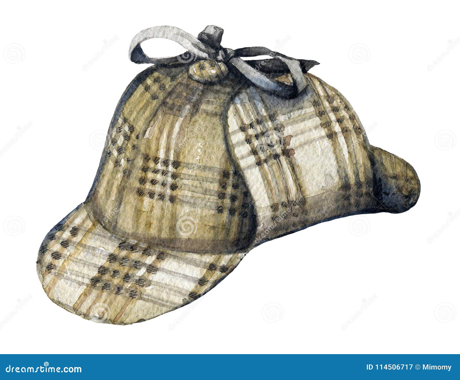 Imaginativo cooperar Conclusión Sombrero De La Acuarela De Sherlock Holmes Stock de ilustración -  Ilustración de pista, azul: 114506717
