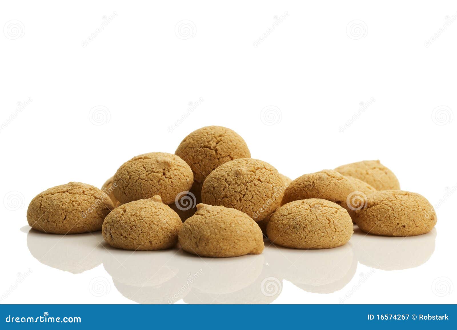 Some amarettini stock image. Image of italian, cookie - 16574267