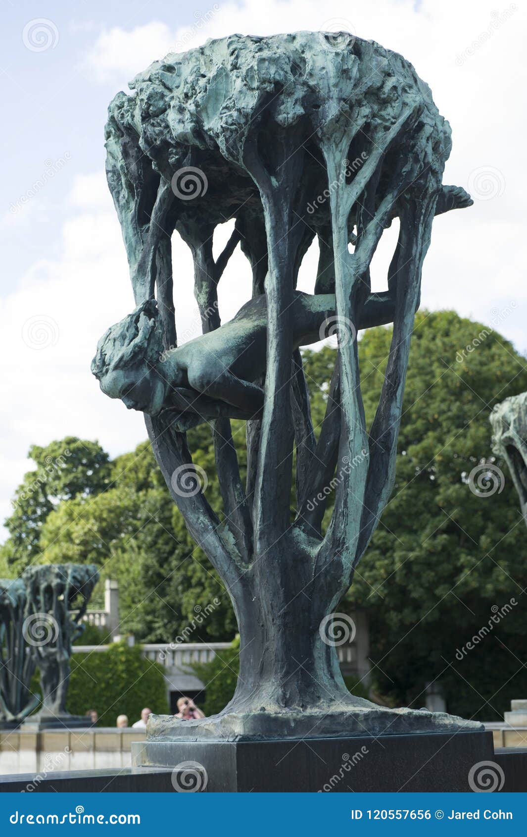 Famous Statue of Humans in Norway Editorial Photo Image of view