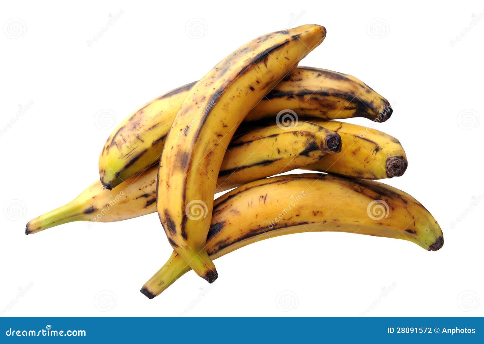 Some ripe banana plantain stock photo. Image of yellow 28091572